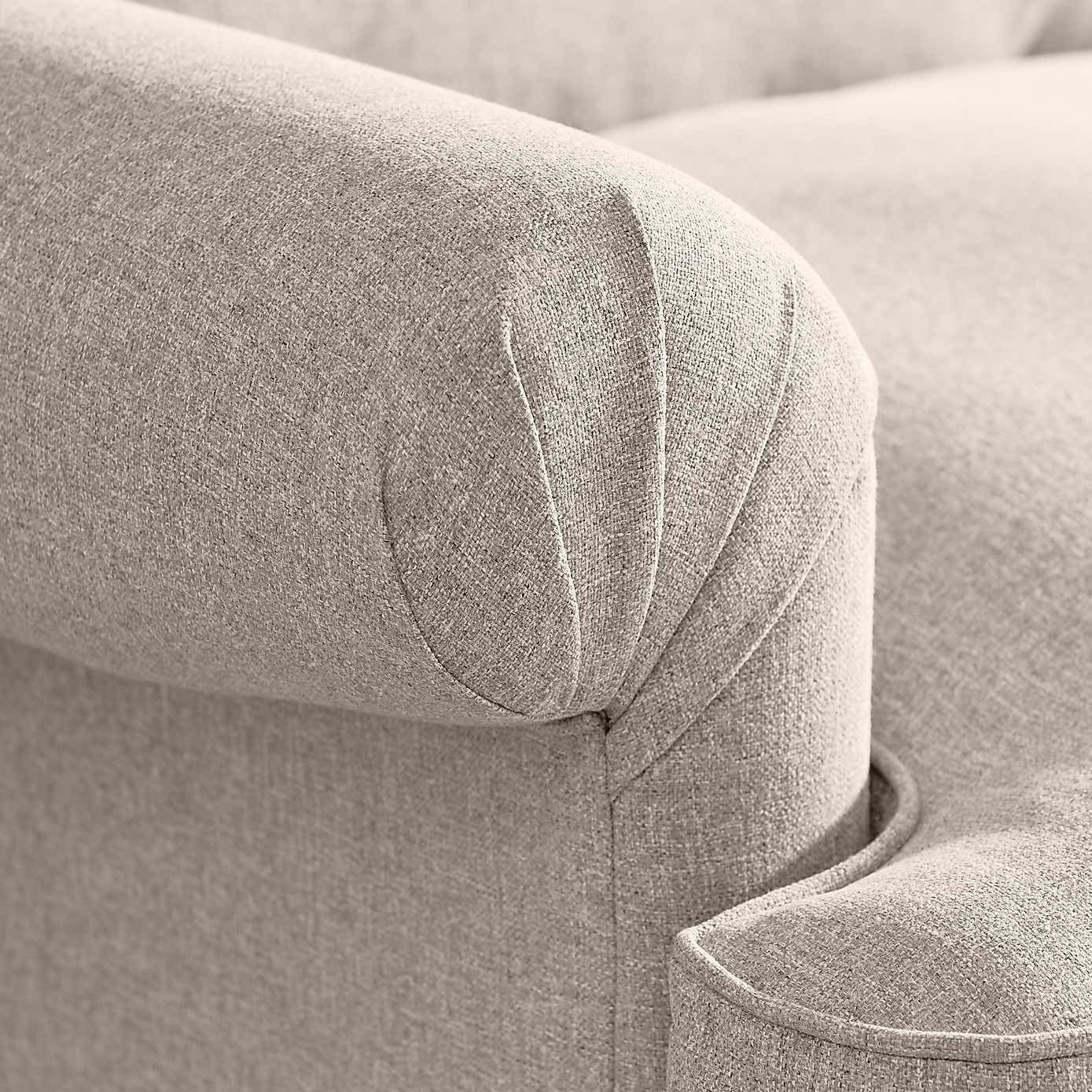 Jolene Soft Texture Corner Chaise Sofa