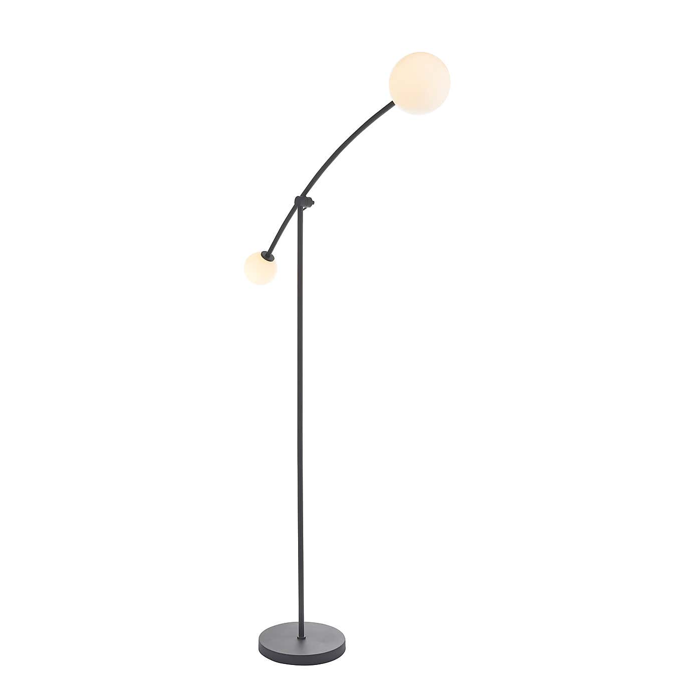 Vogue Nico 2 Light Floor Lamp