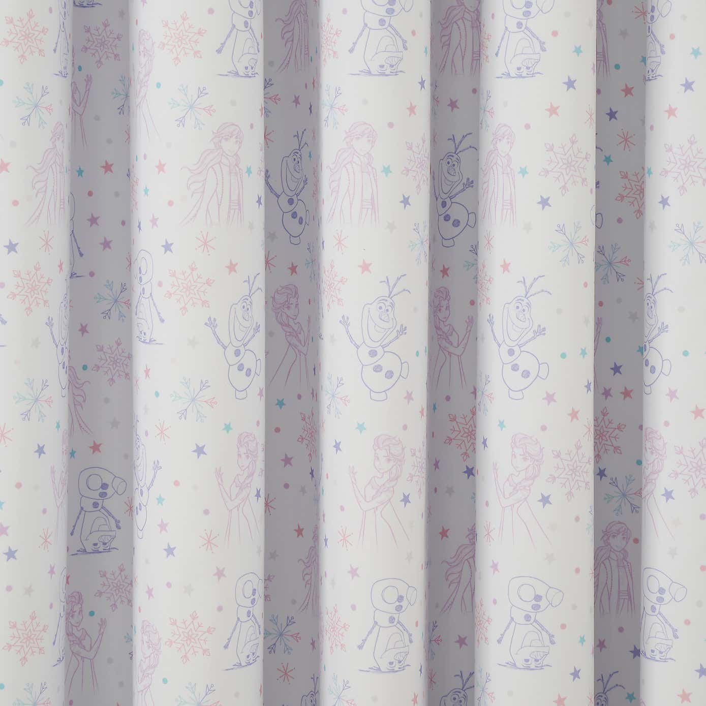 Disney Frozen Blackout Eyelet Curtains