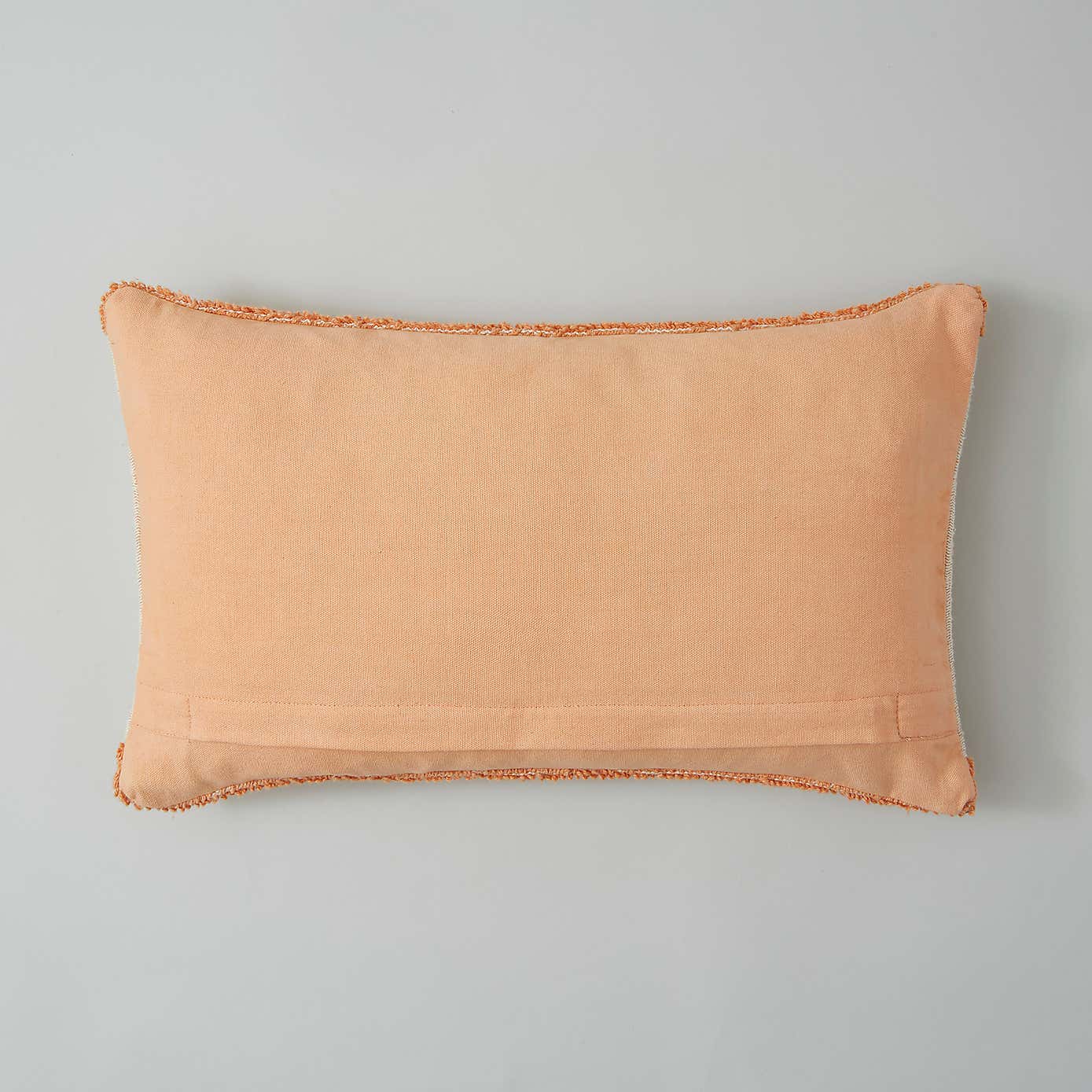 Happy Bright Slogan Cushion Coral