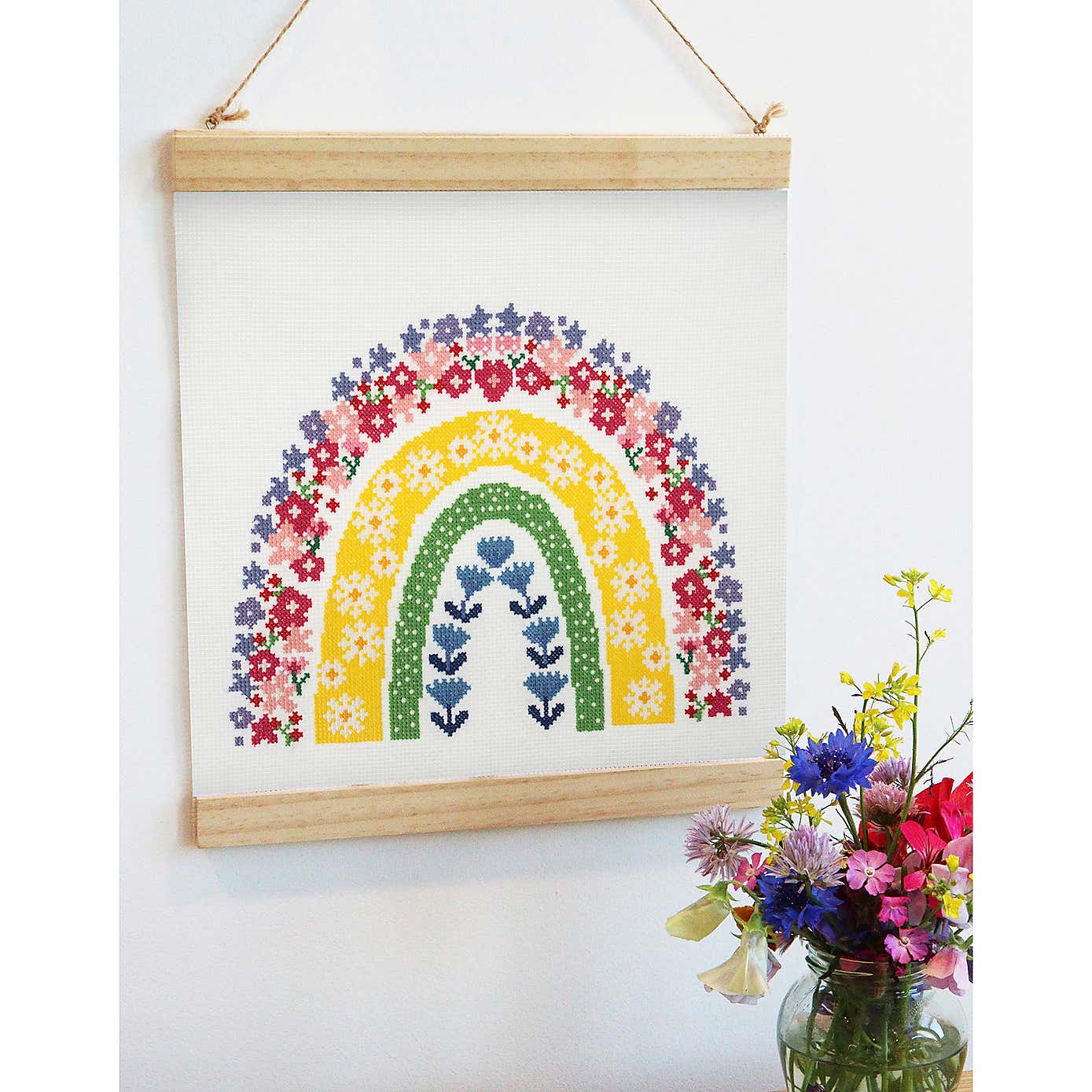 Cross Stitch Rainbow