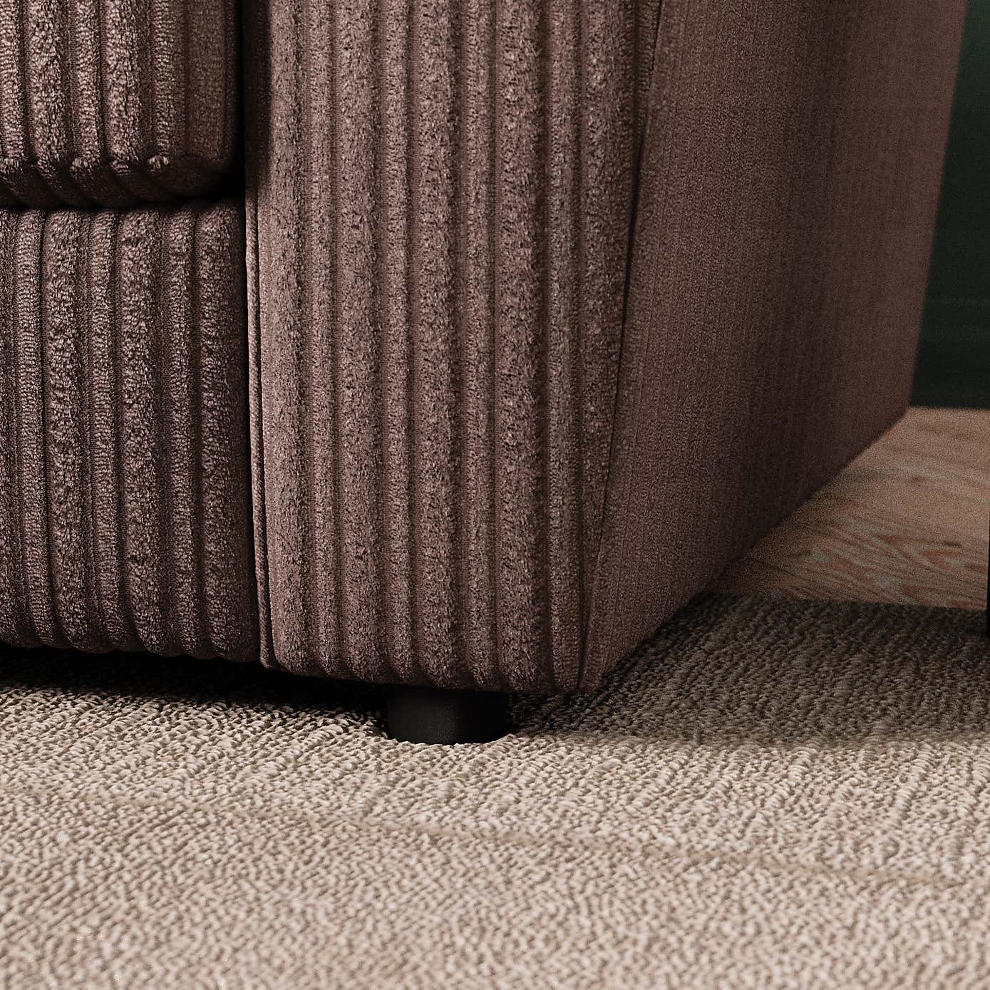 Blake Jumbo Cord Right Hand Corner Sofa