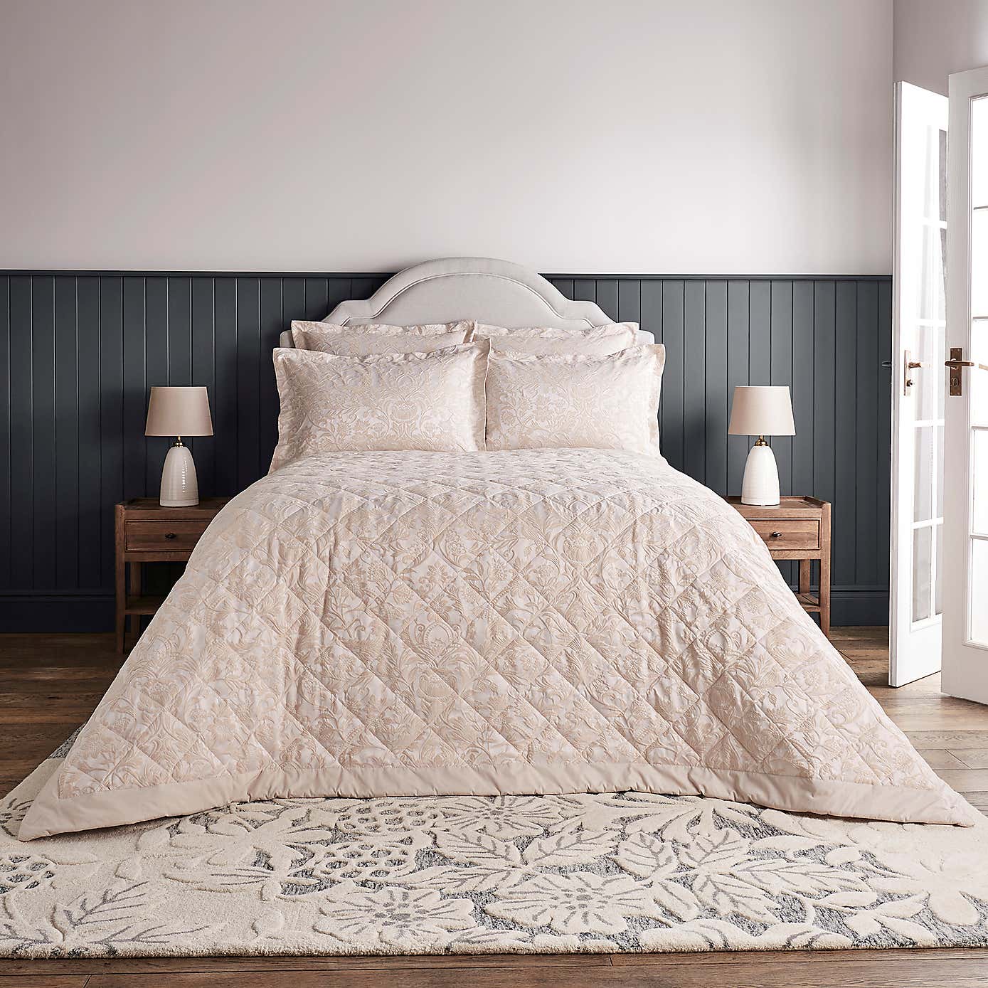 Dorma Winchester Grey Bedspread