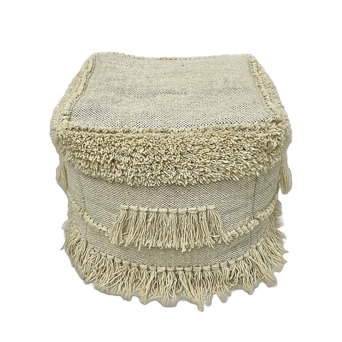 Kaikoo Fringe Pouffe