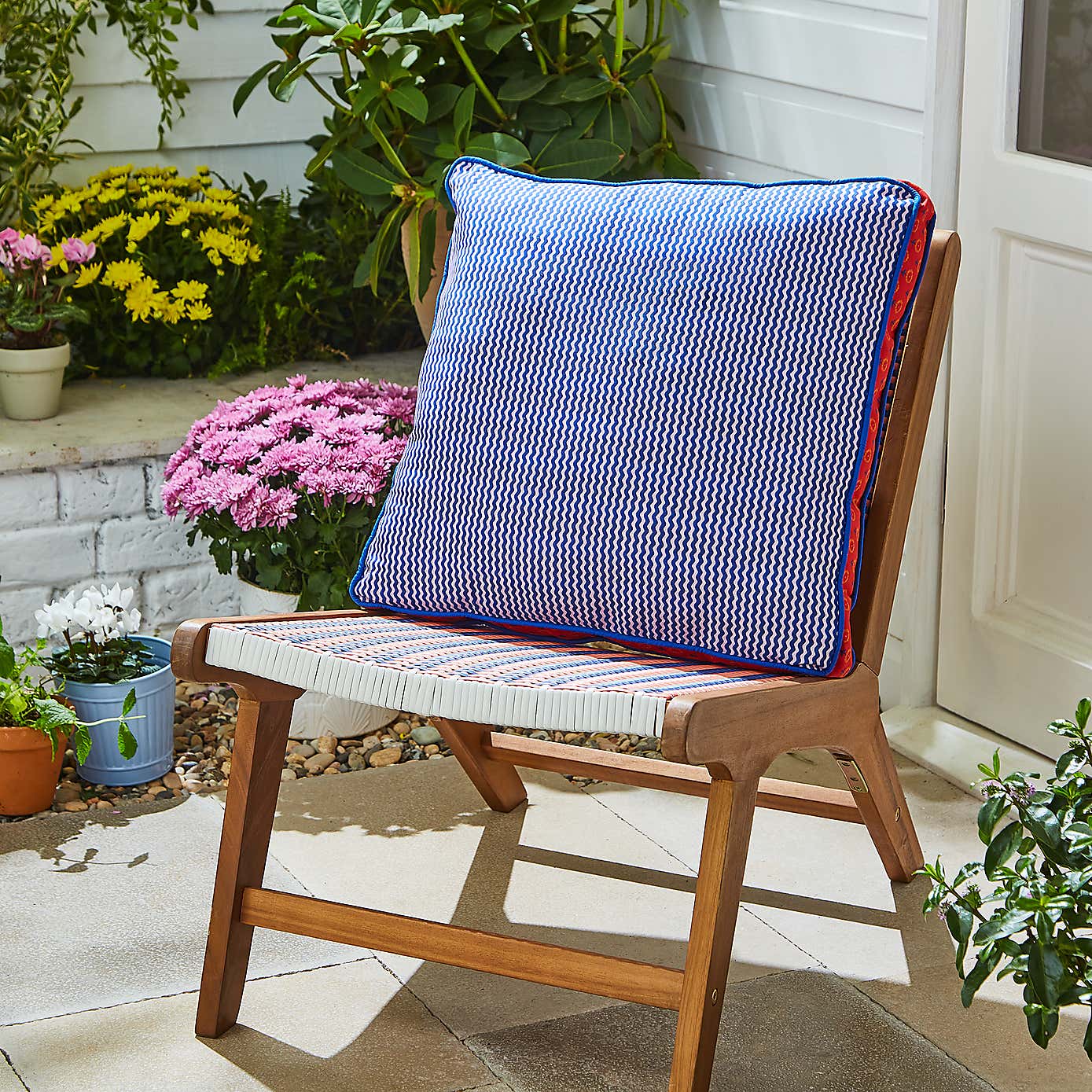 Sophie Robinson Gem Beetle Outdoor Boxed Square Cushion