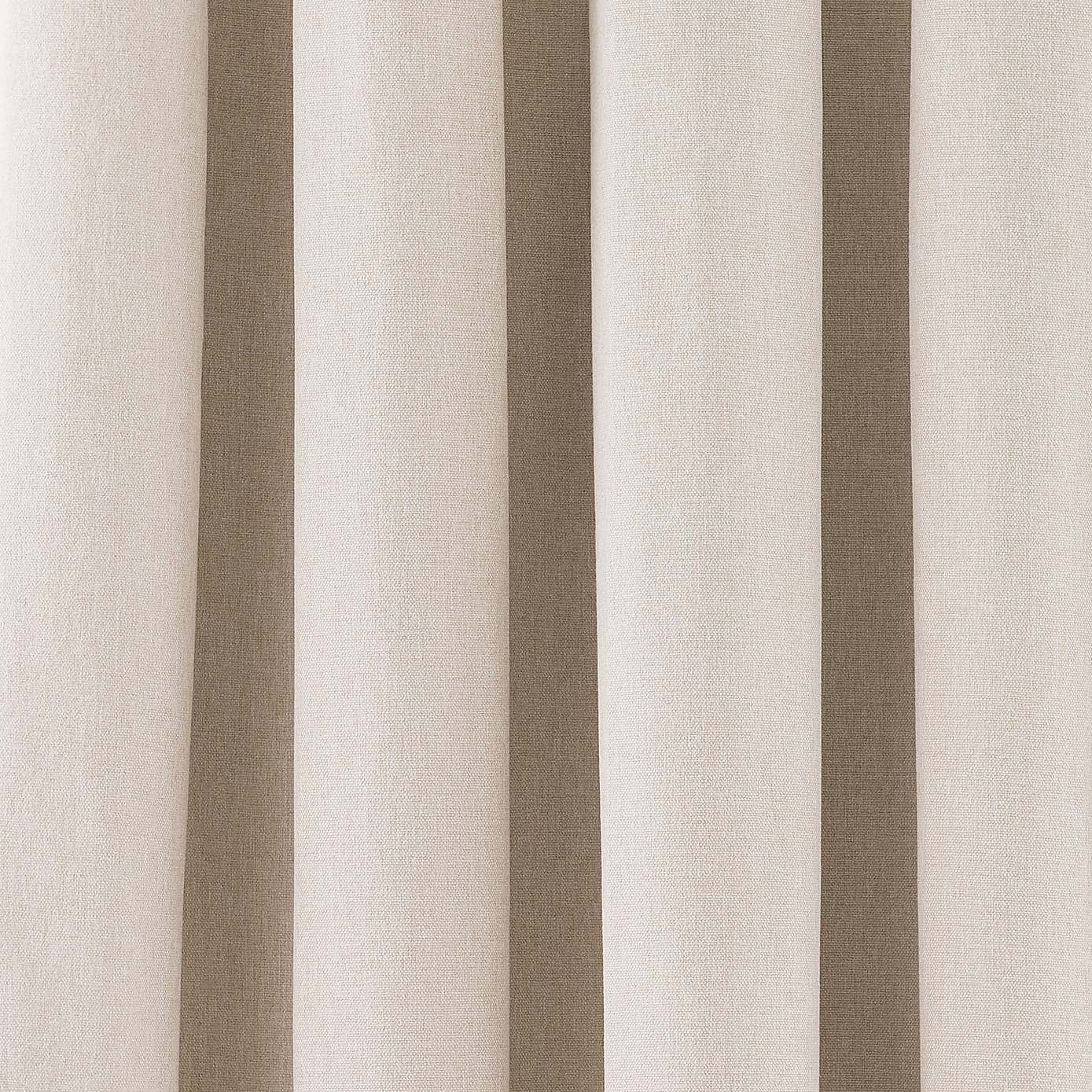 Luna Brushed Blackout Pencil Pleat Curtains