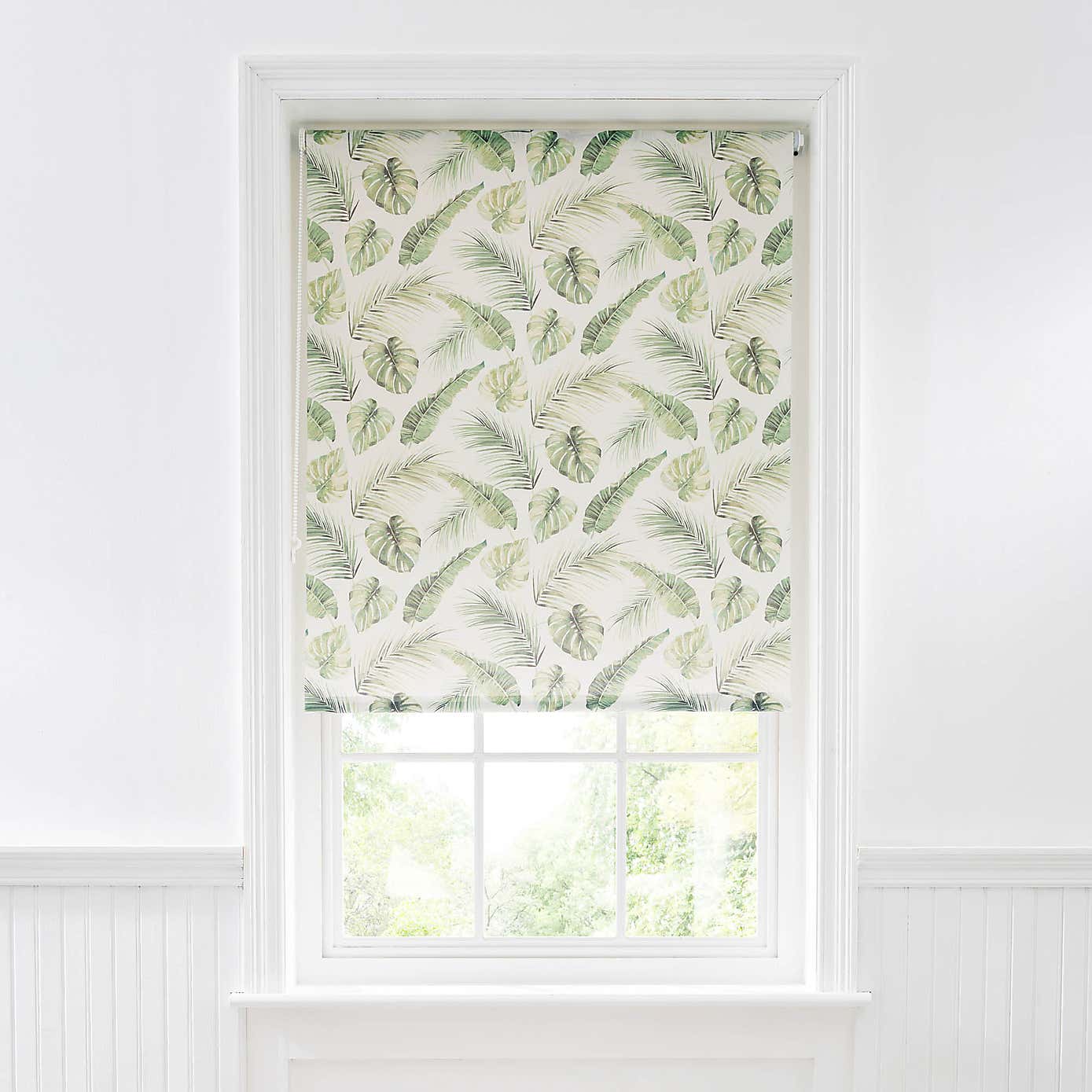 Voyager Green Leaf Moisture Resistant Daylight Roller Blind