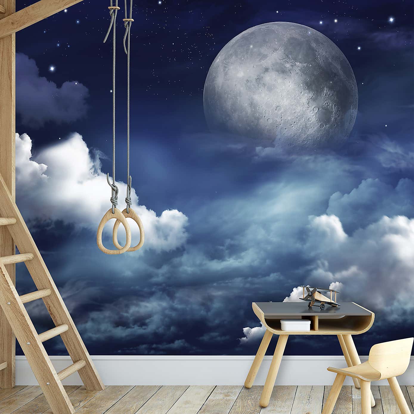 Cloud Gazing Mural
