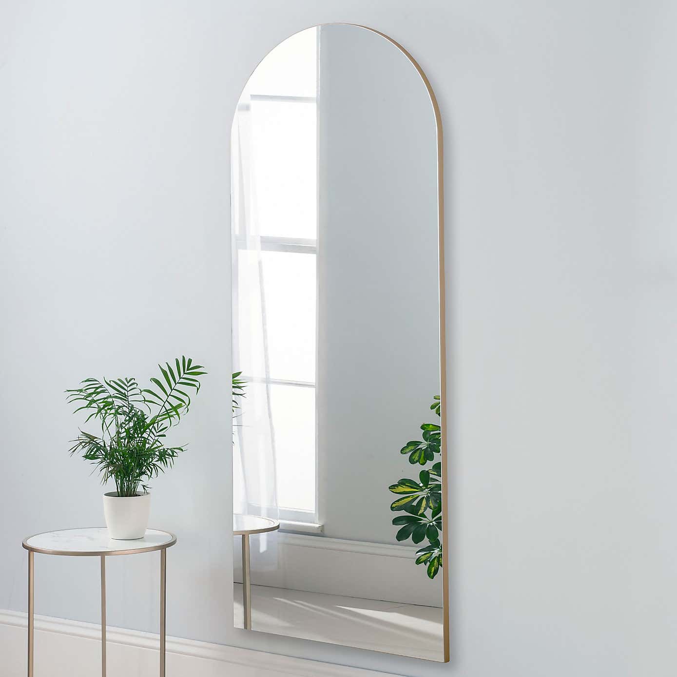 Yearn Arched Oversized Full Length Wall Mirror