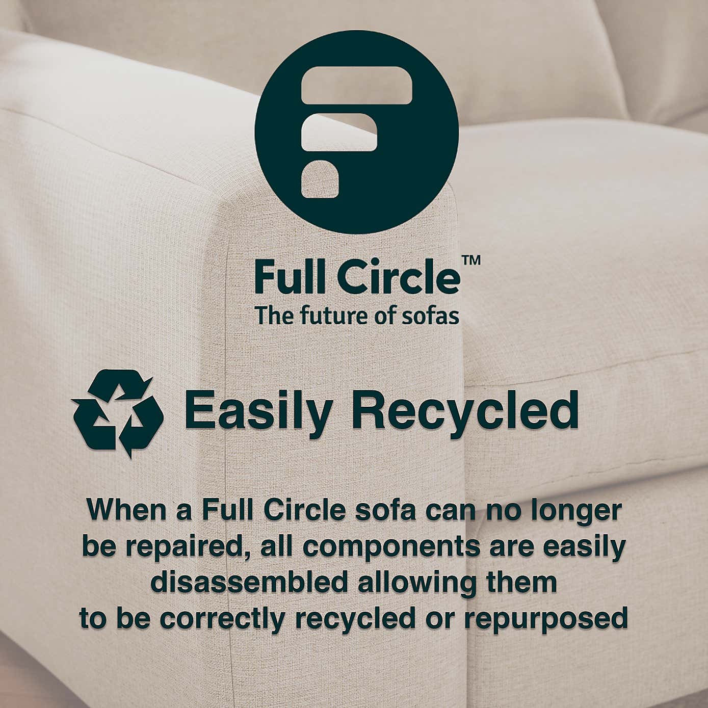 Austin Tonal Weave Full Corner, Natural