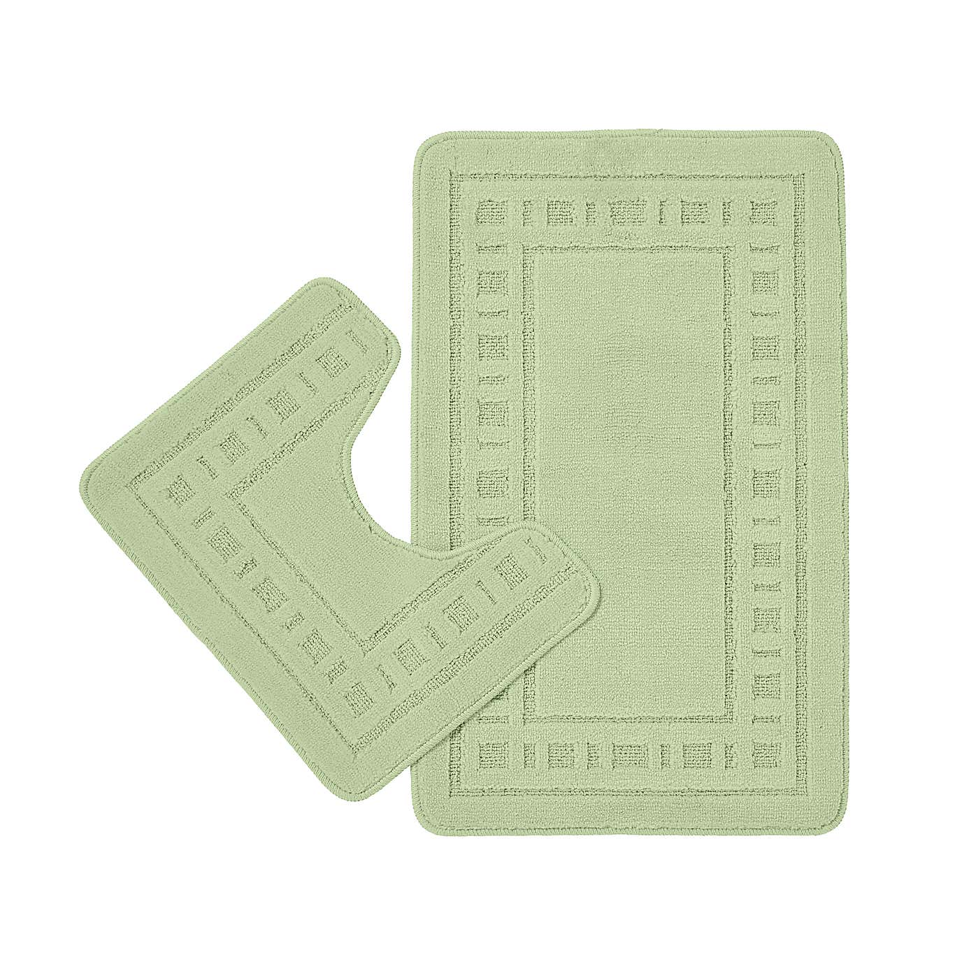 Armoni Bath Mat and Pedestal Mat Set