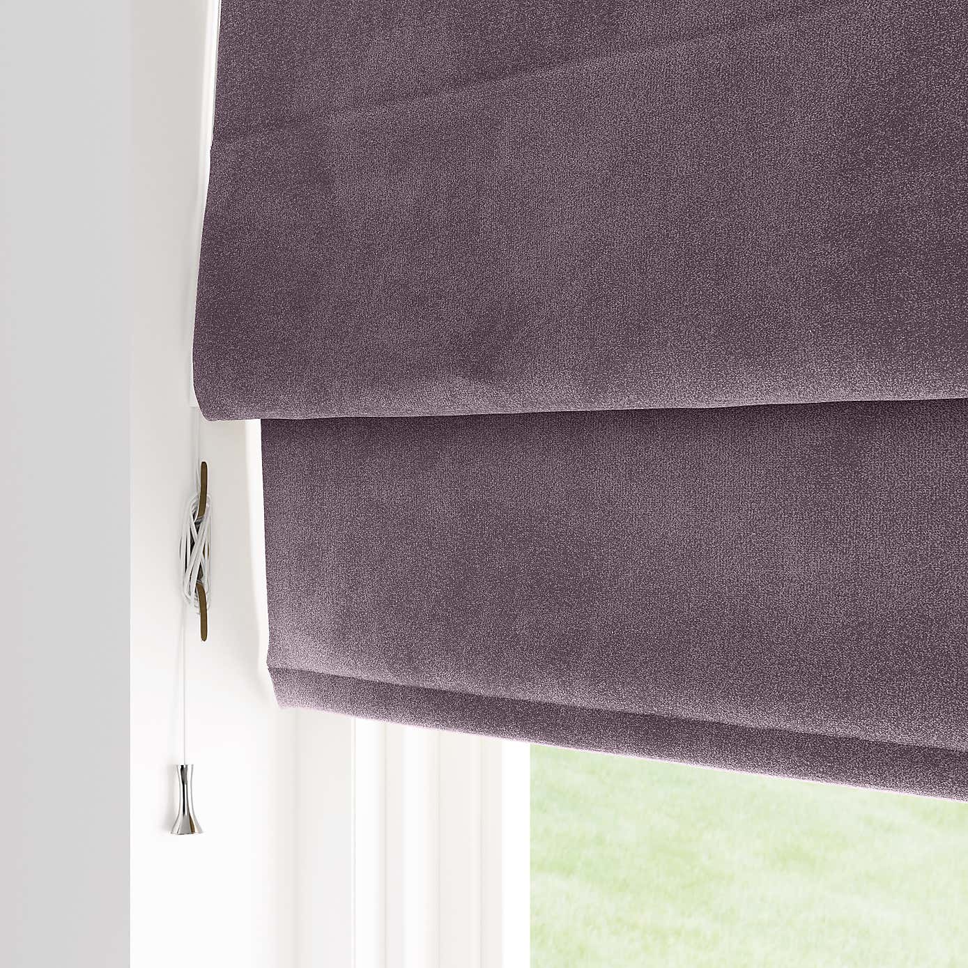 Recycled Velour Roman Blind