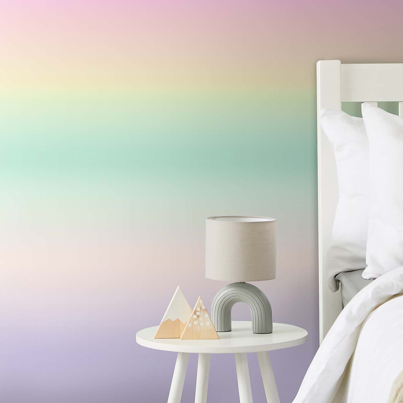 Ombre Rainbow Large Mural