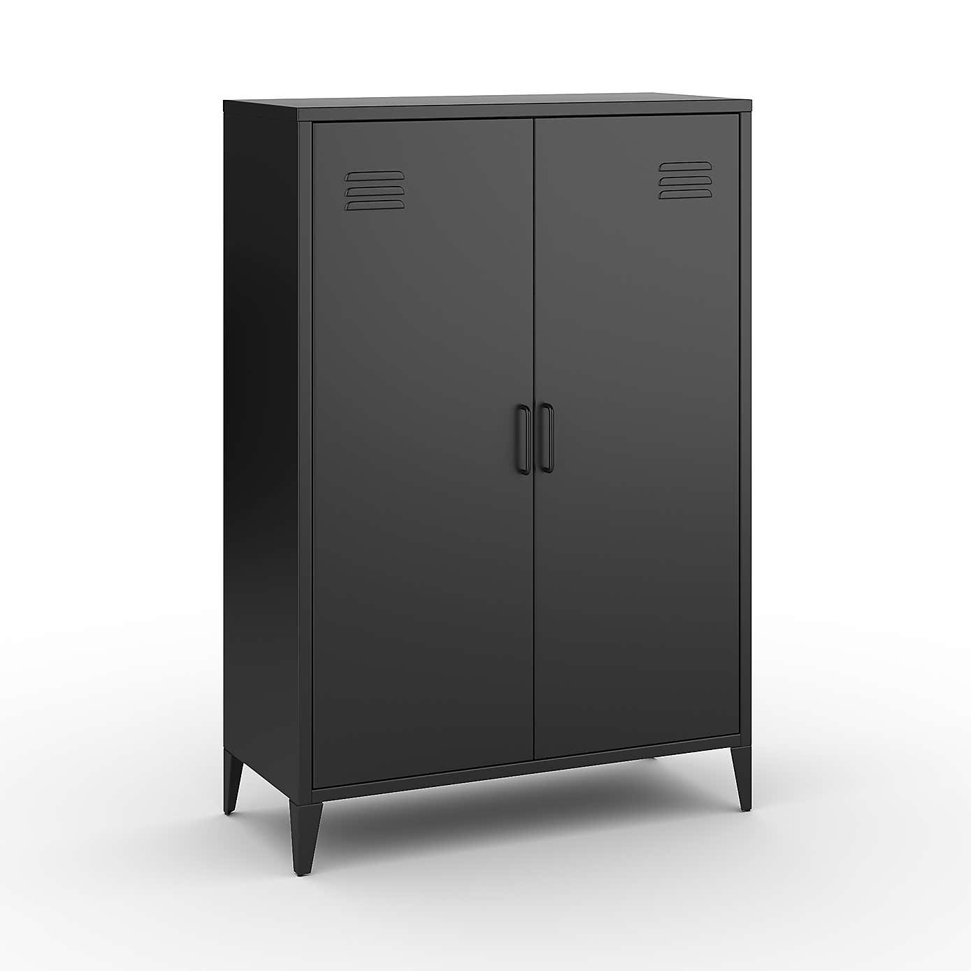 Helga Metal Tall Sideboard