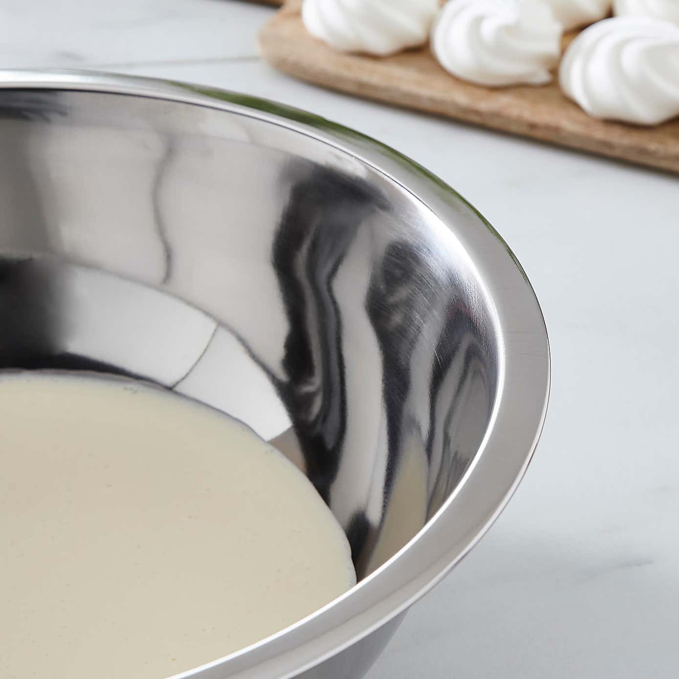 Essentials Stainless Steel Medium Mixing Bowl