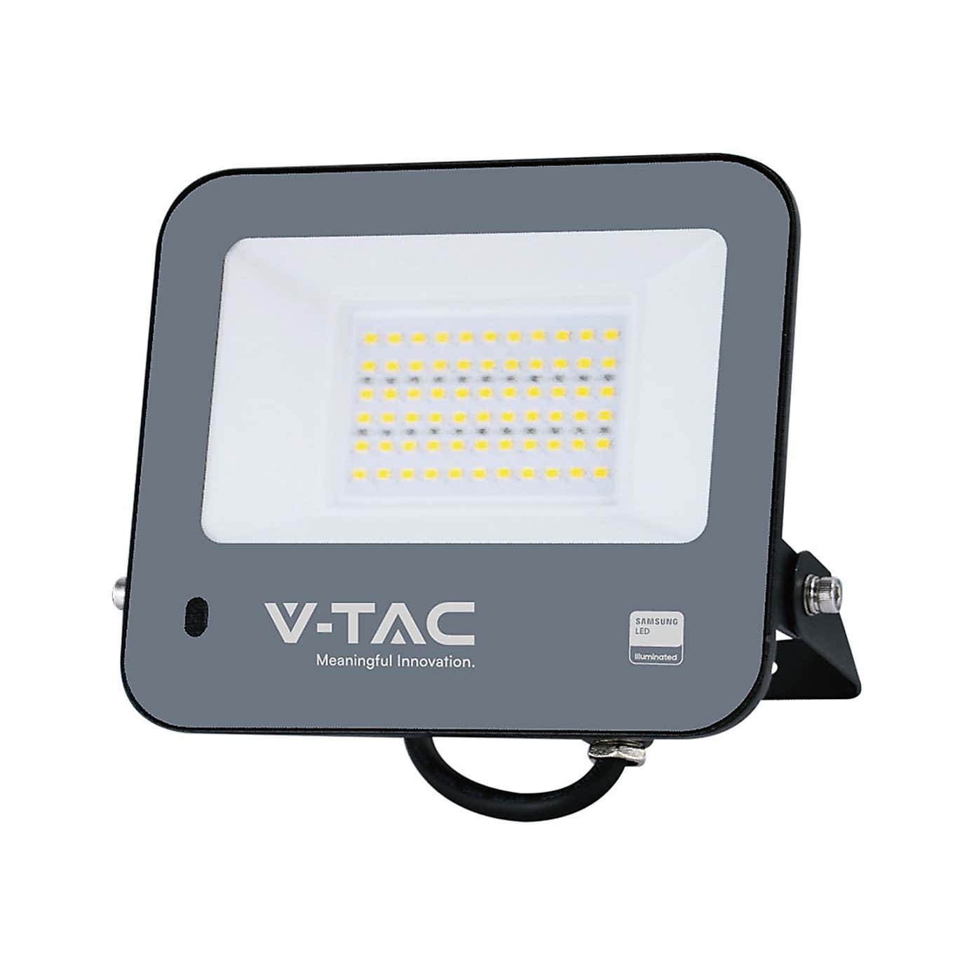 V-TAC 30W LED Floodlight Outdoor Sensor Wall Light