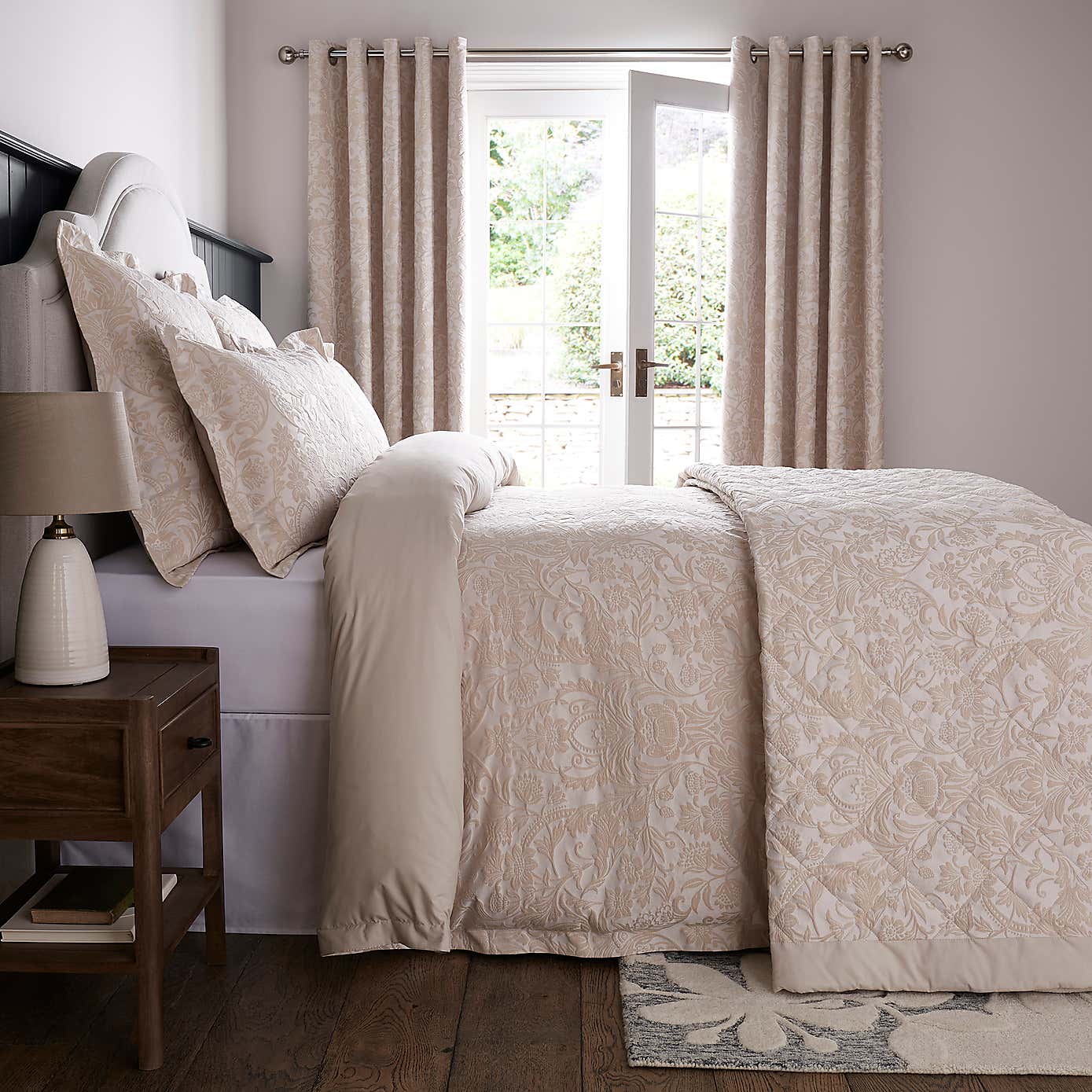 Dorma Winchester Grey Bedspread