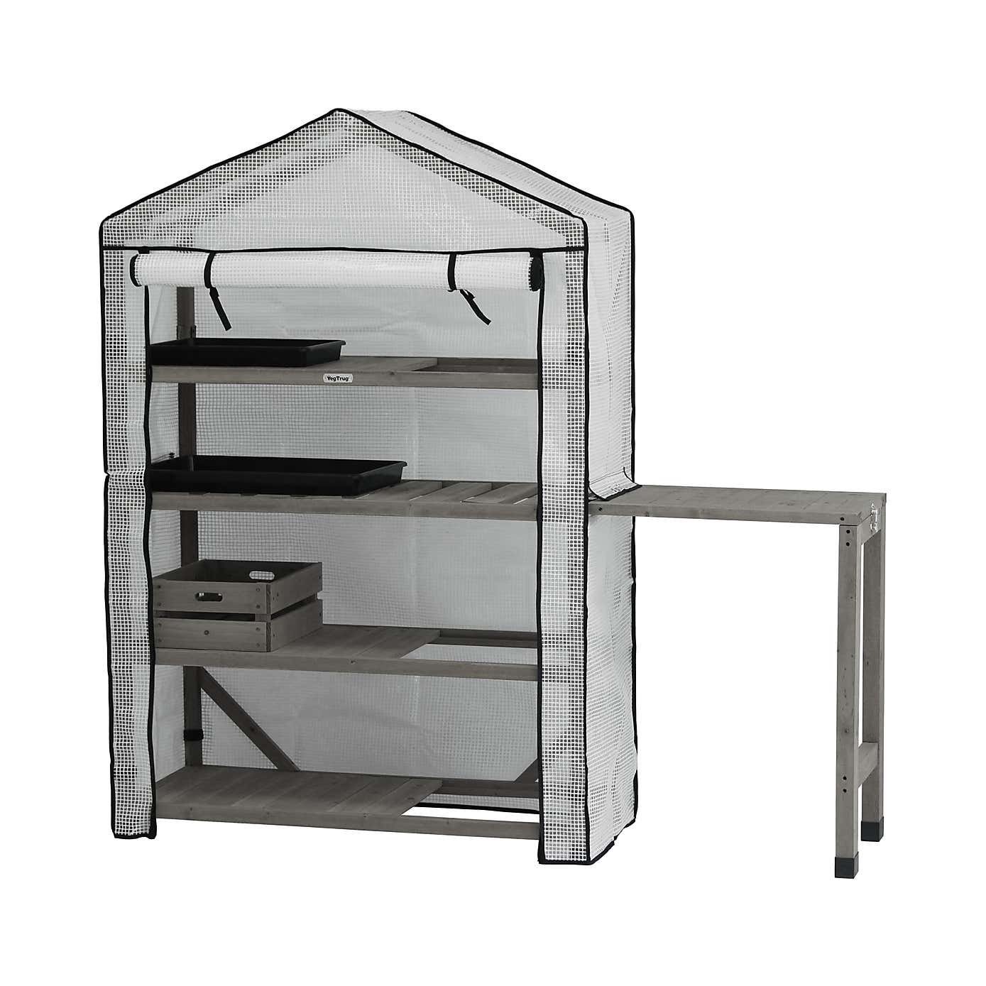 VegTrug Nursery Greenhouse 4 Tier Wide