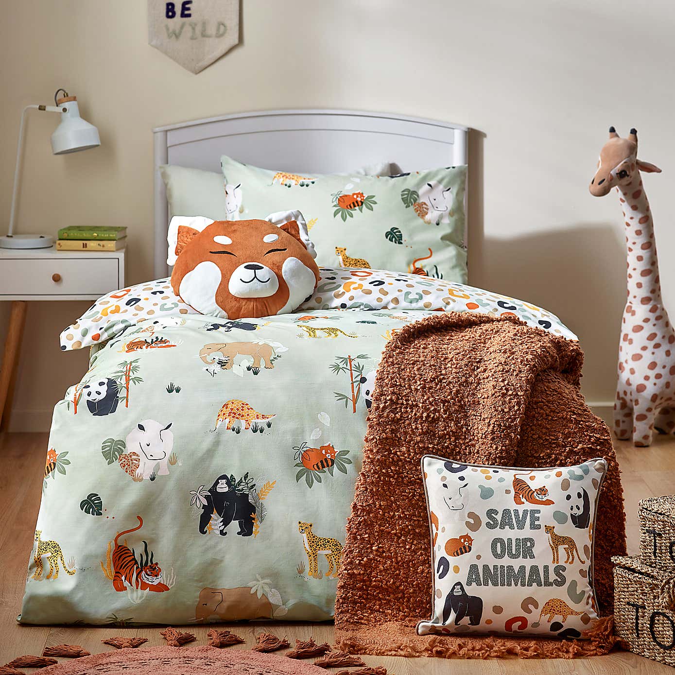 Wildlife Duvet Cover & Pillowcase Set