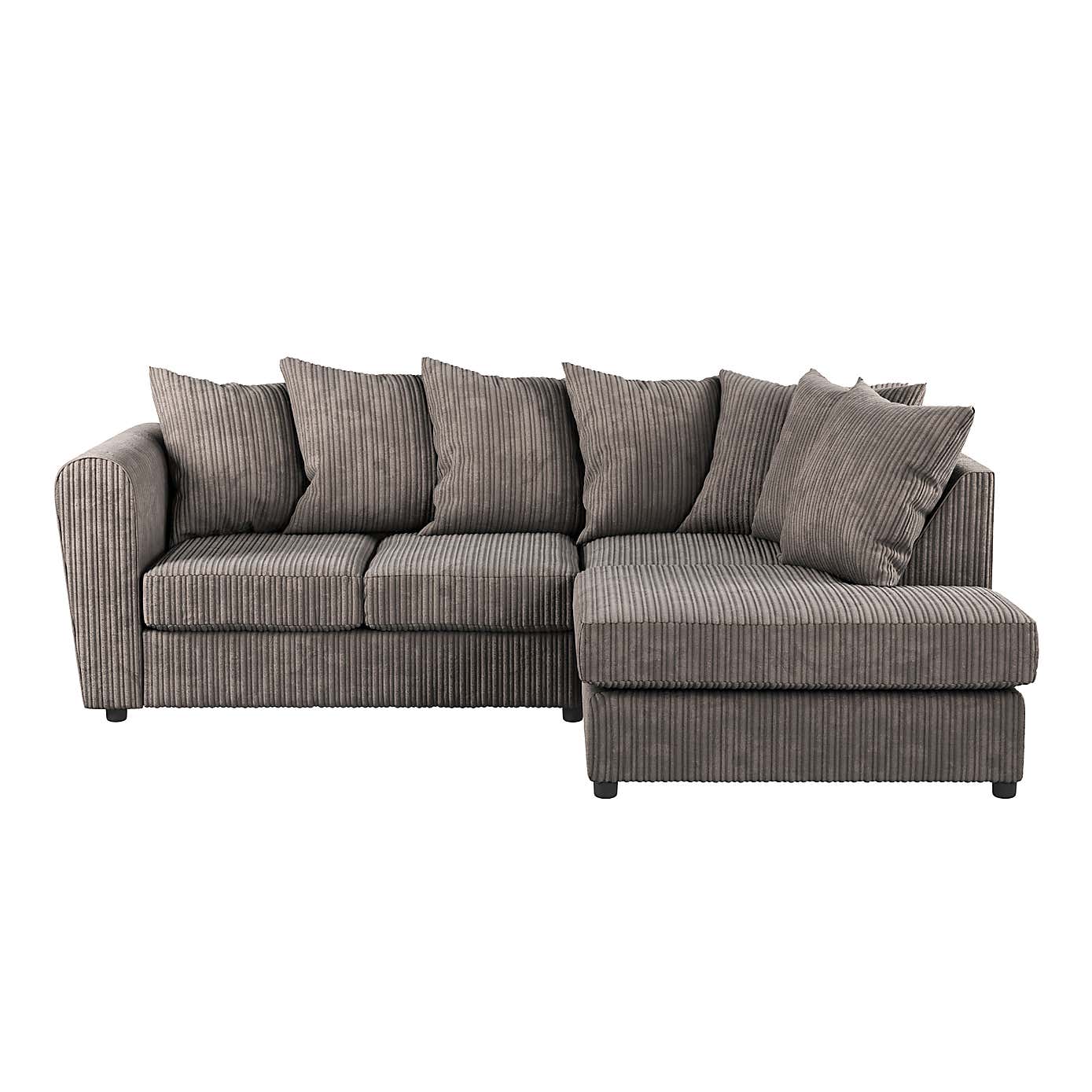 Blake Jumbo Cord Right Hand Corner Sofa