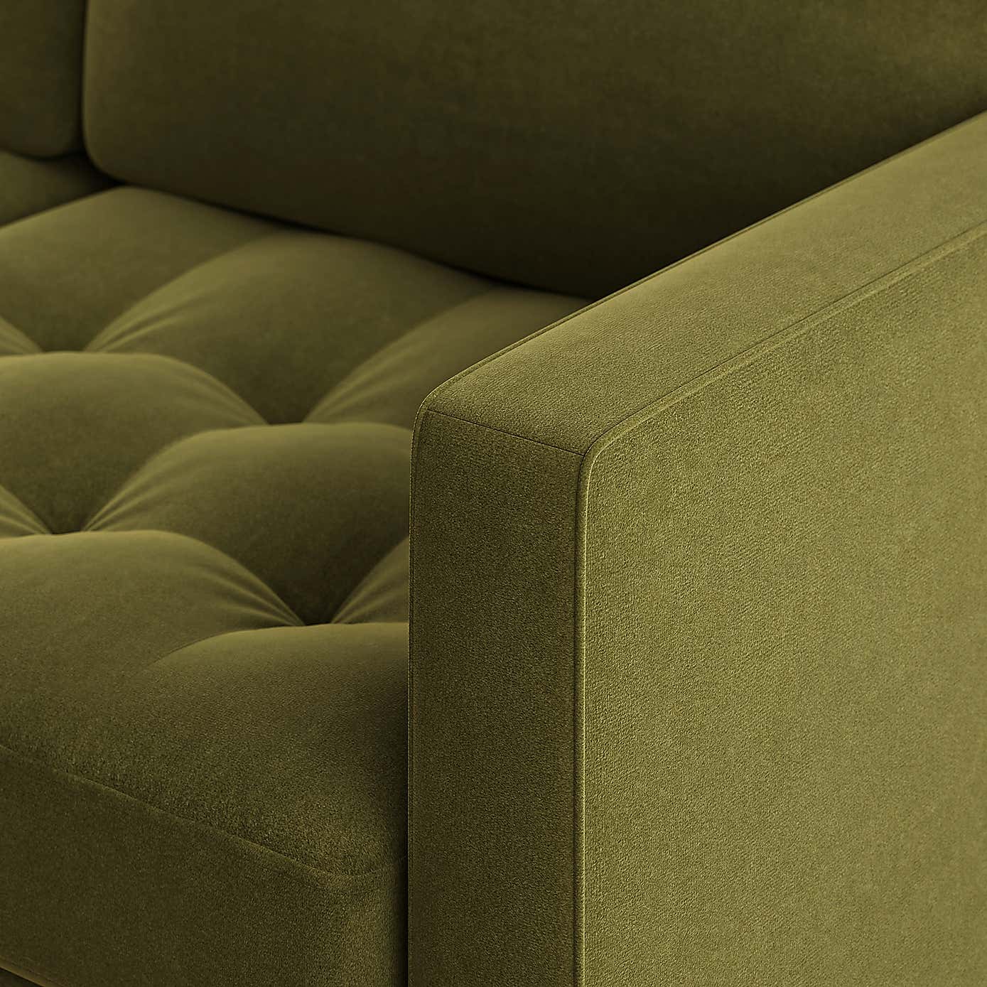 Zoe Velvet 3 Seater Double Sofa Bed