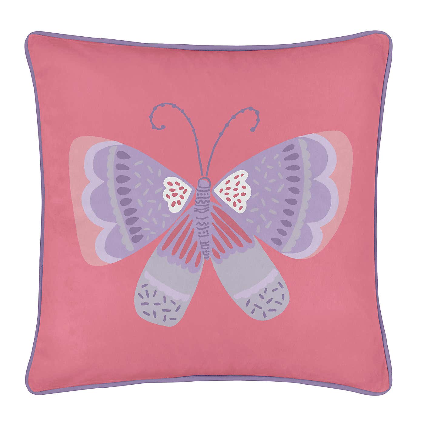 Butterfly Square Cushion