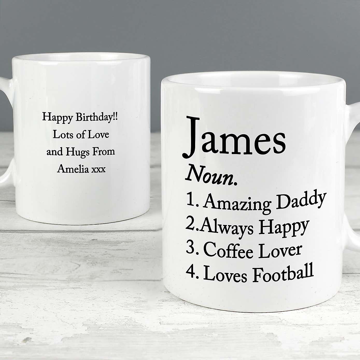 Personalised Dictionary Definition Mug