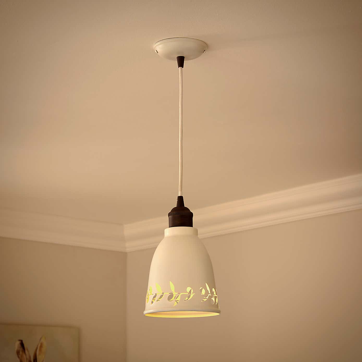 Churchgate Arthingworth Industrial Adjustable Pendant Light