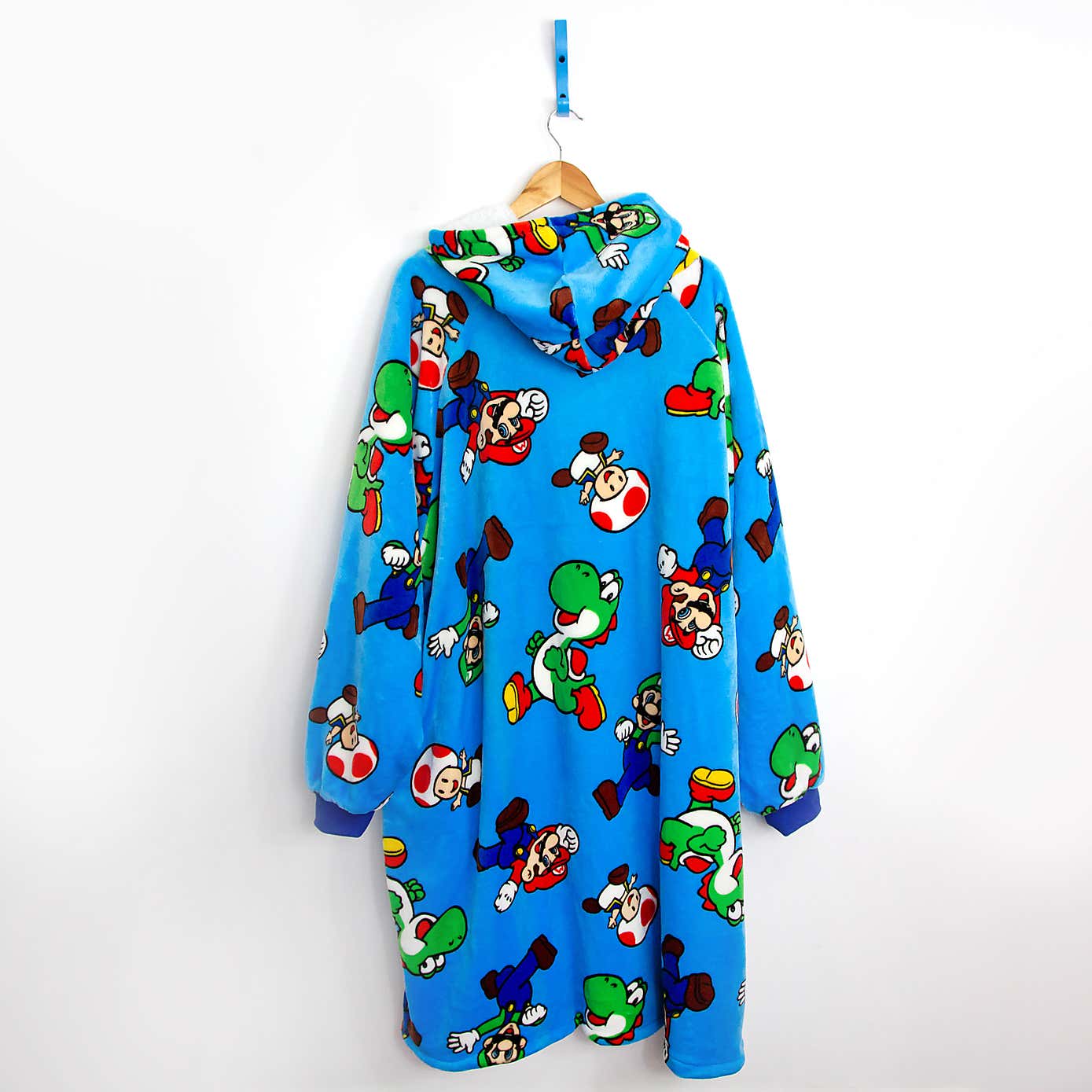 Super Mario Chums Hugzee Blanket Hoodie