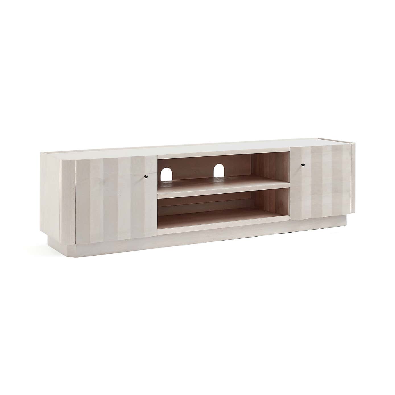 Willa Extra Wide TV Unit for TVs up to 80",Mango Wood
