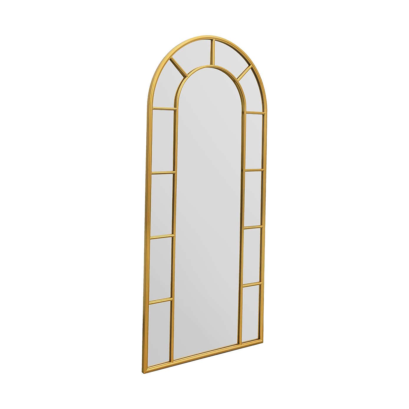 Arcus Denestra Arched Indoor Outdoor Full Length Wall Mirror
