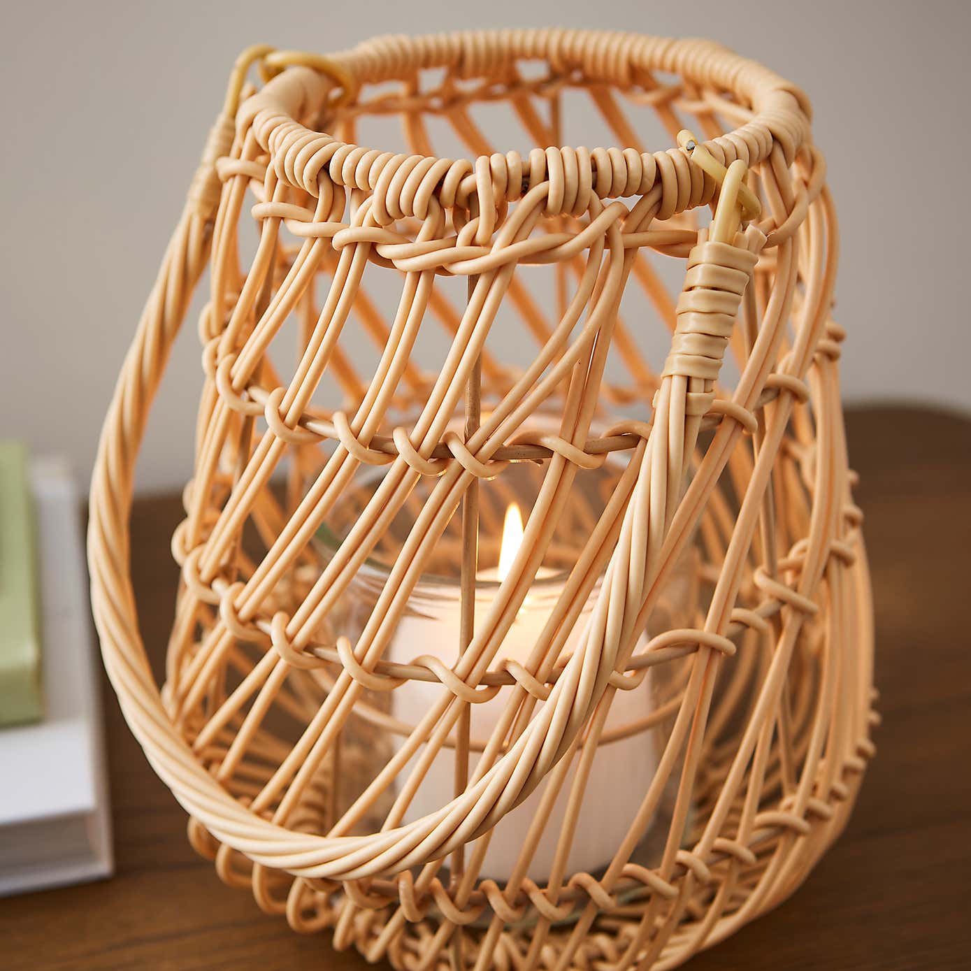 Medium Rattan Lantern