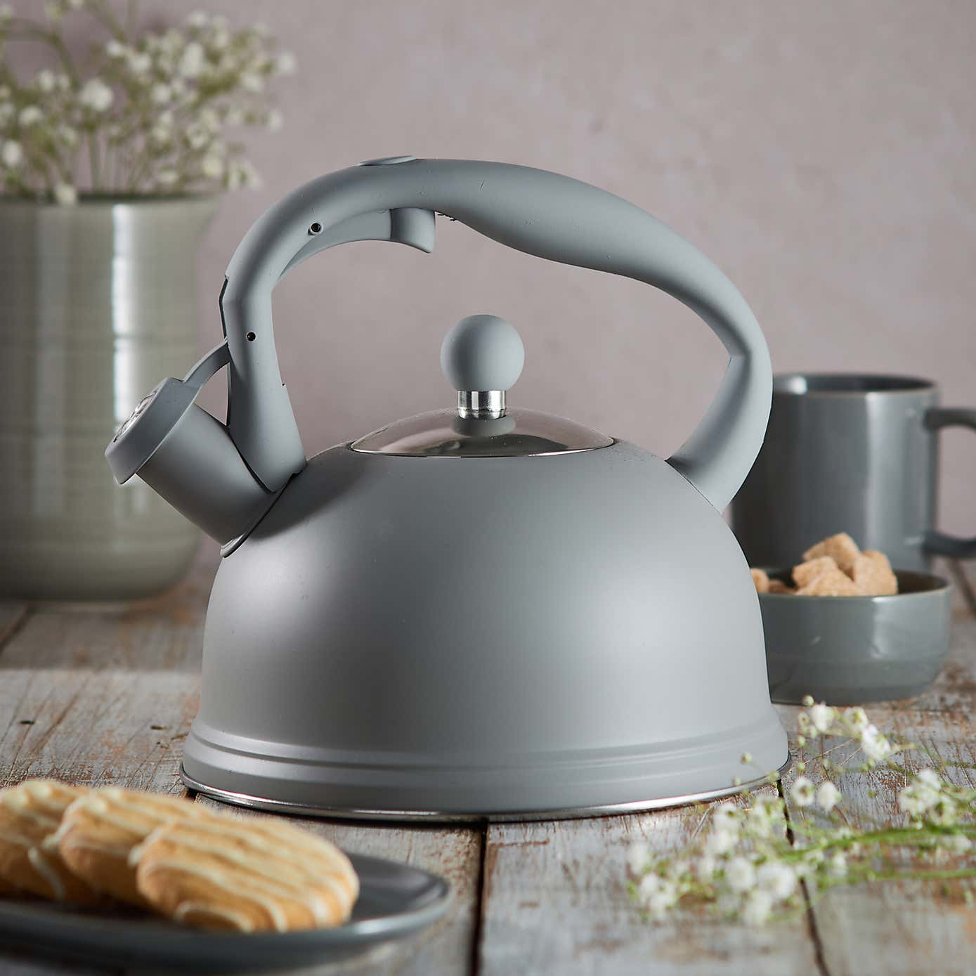 Typhoon Otto Whistling Stove Top Kettle