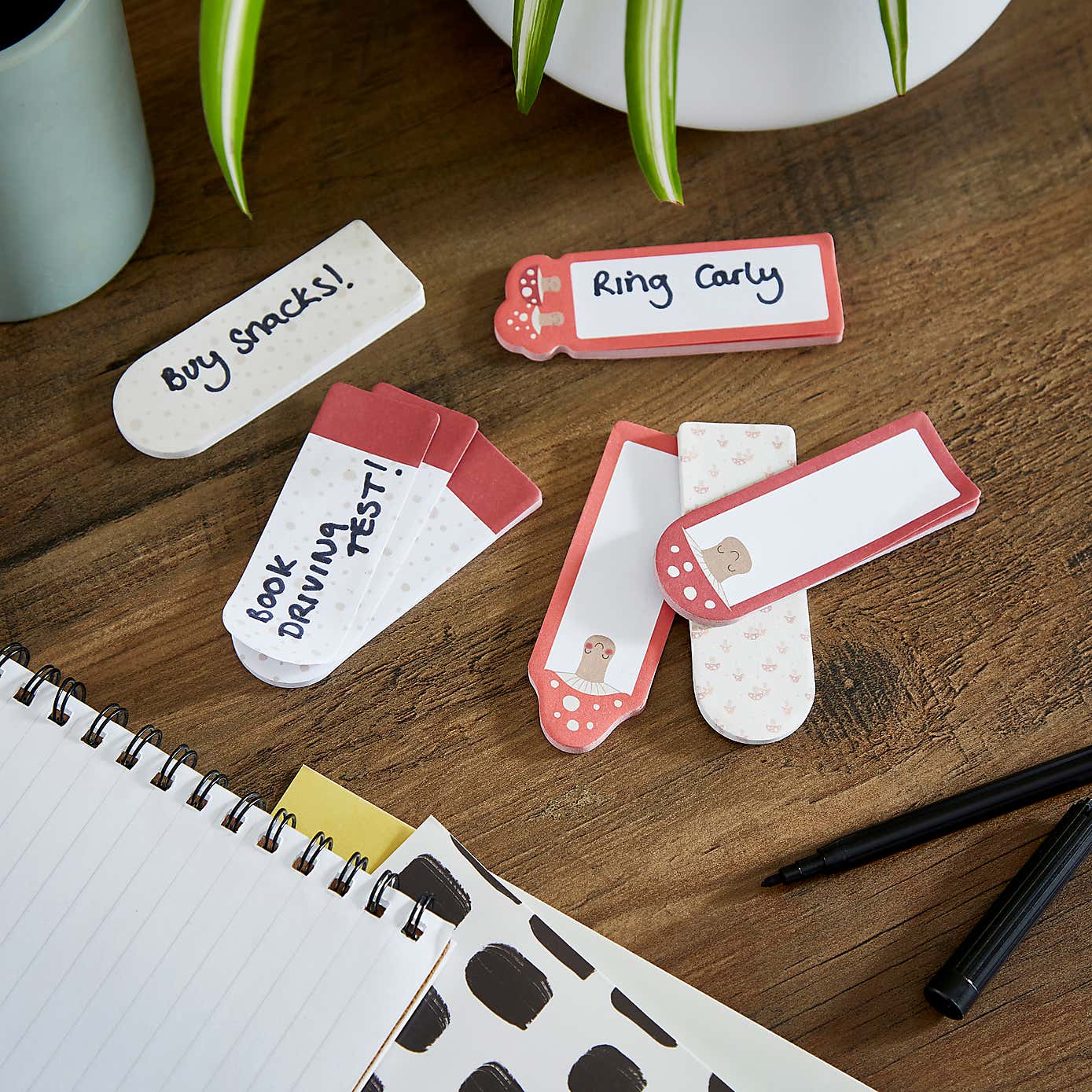 Waters & Noble Mushroom Sticky notes