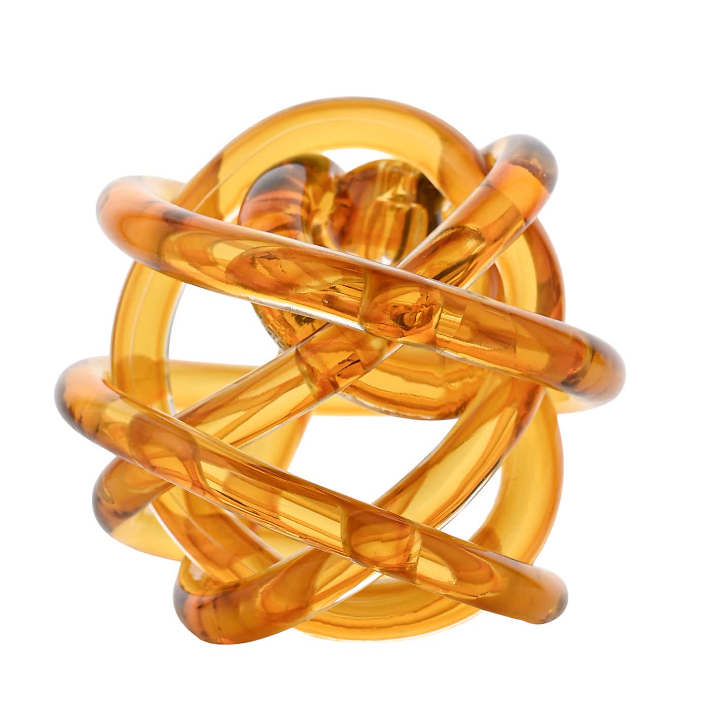 Hestia Knotted Glass Ornament