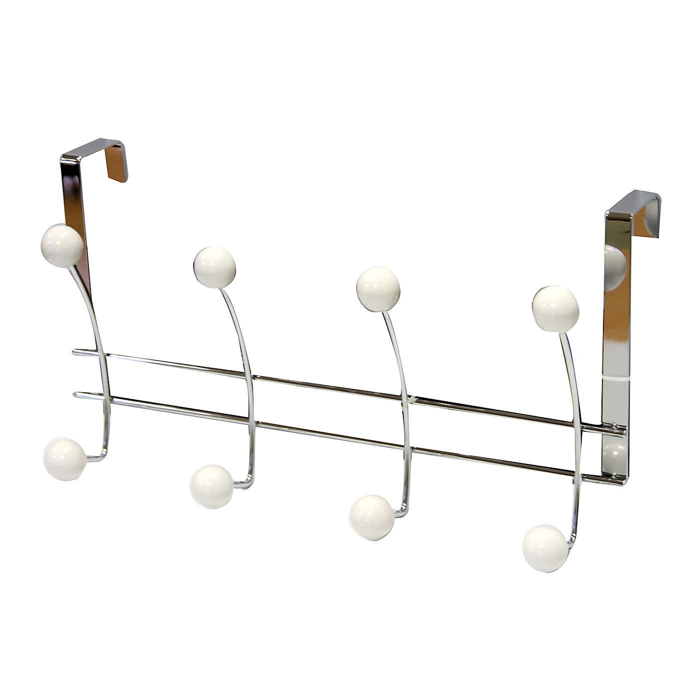 Bathroom Basics White Over Door Hook