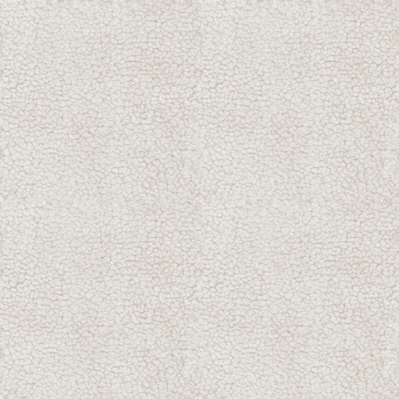 Cleo Curved Sherpa Accent Chair, Ivory