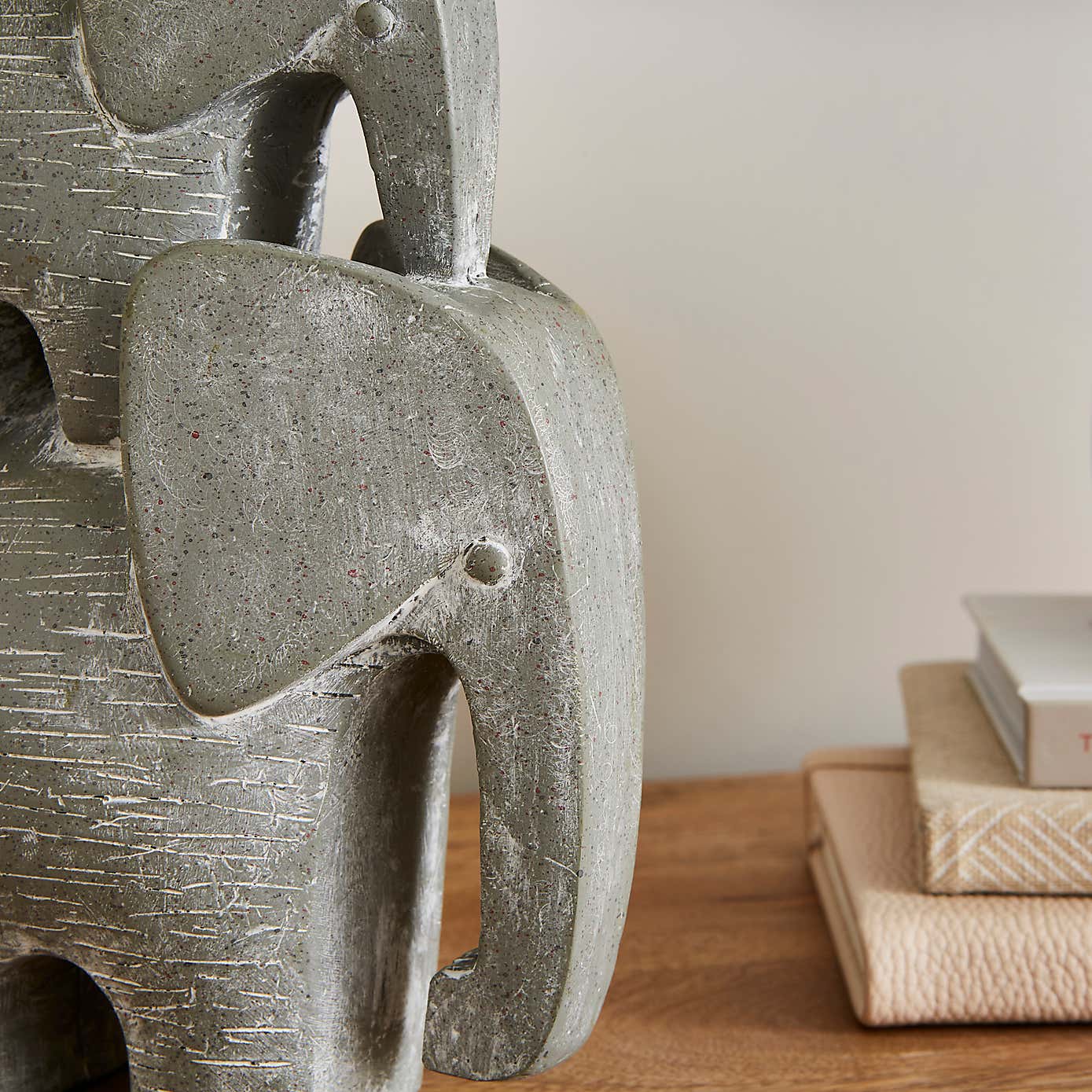 Stacked Elephant Table Lamp