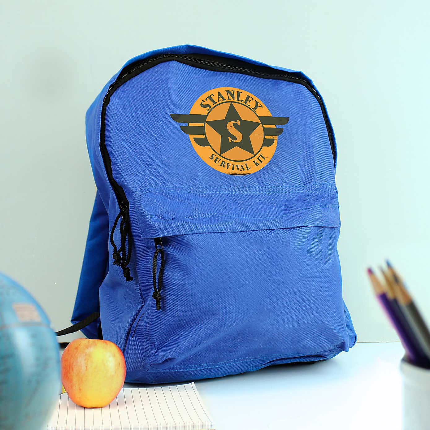 Personalised Badge Backpack