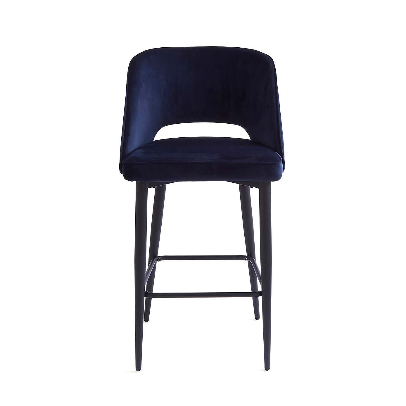 Lillia Velvet Bar Stool