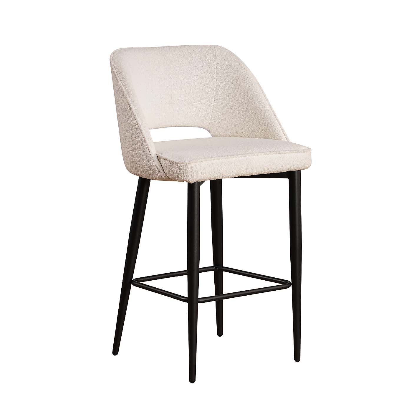 Lillia Boucle Bar Stool