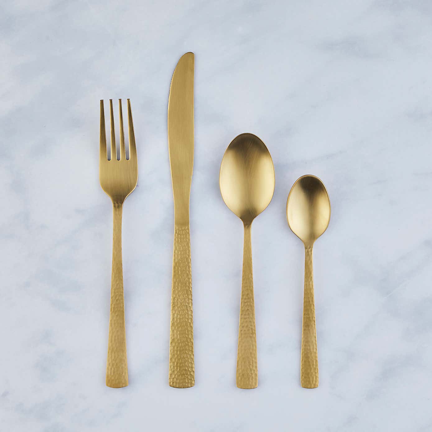 Zen Gold Effect 16 Piece Cutlery Set