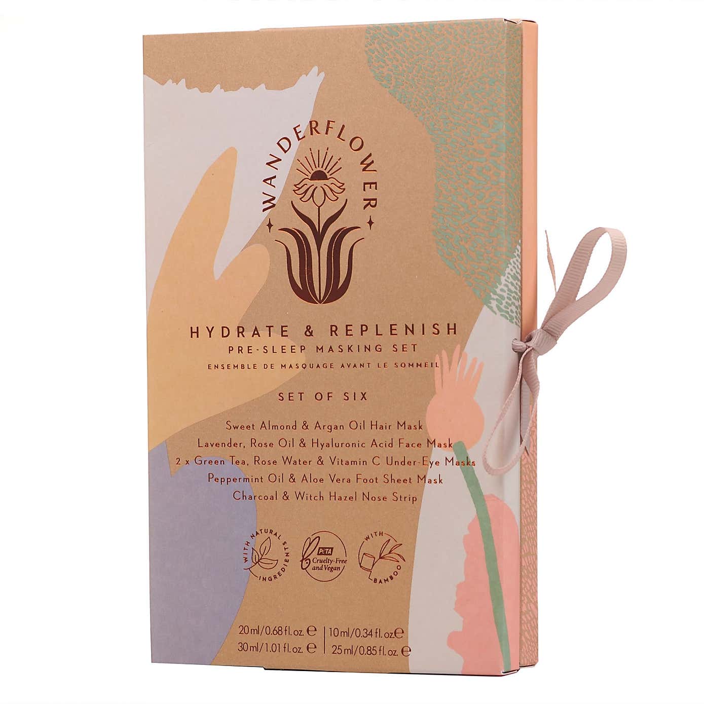 Upper Canada Wanderflower Hydrate Replenish Sleep Mask Set