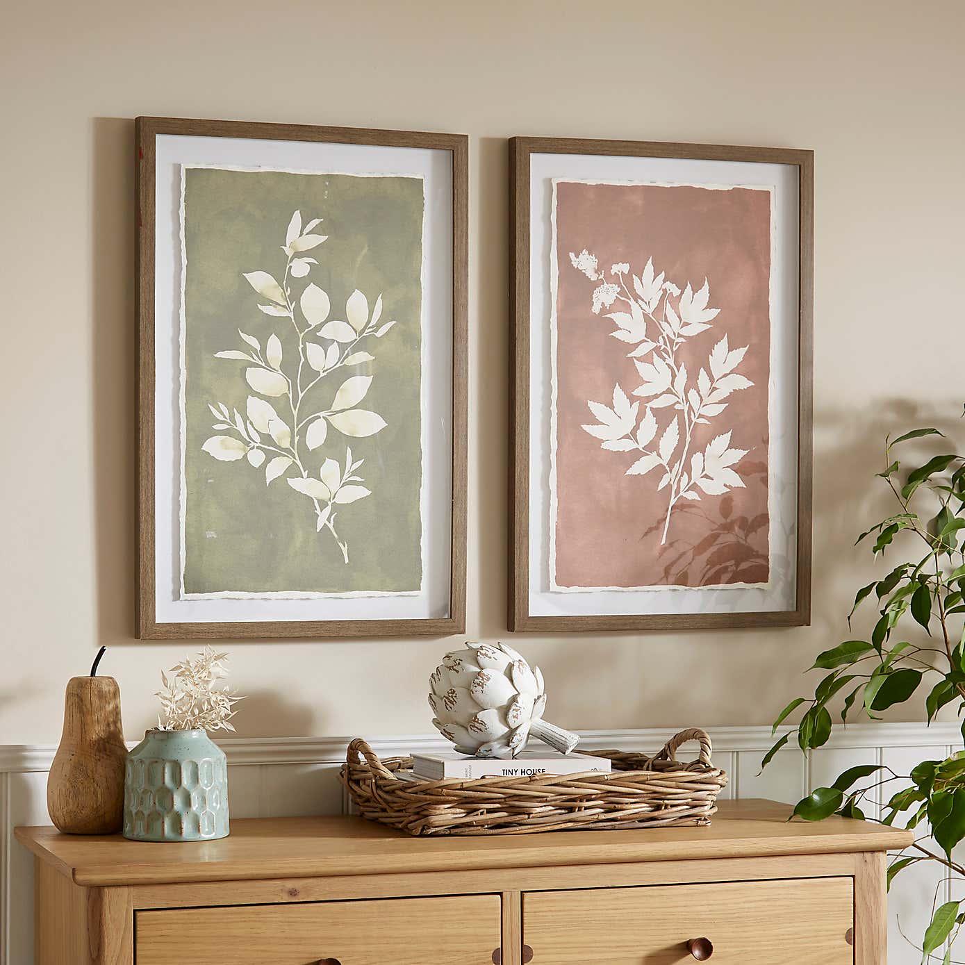 Set of 2 Churchgate Farndon Framed Prints