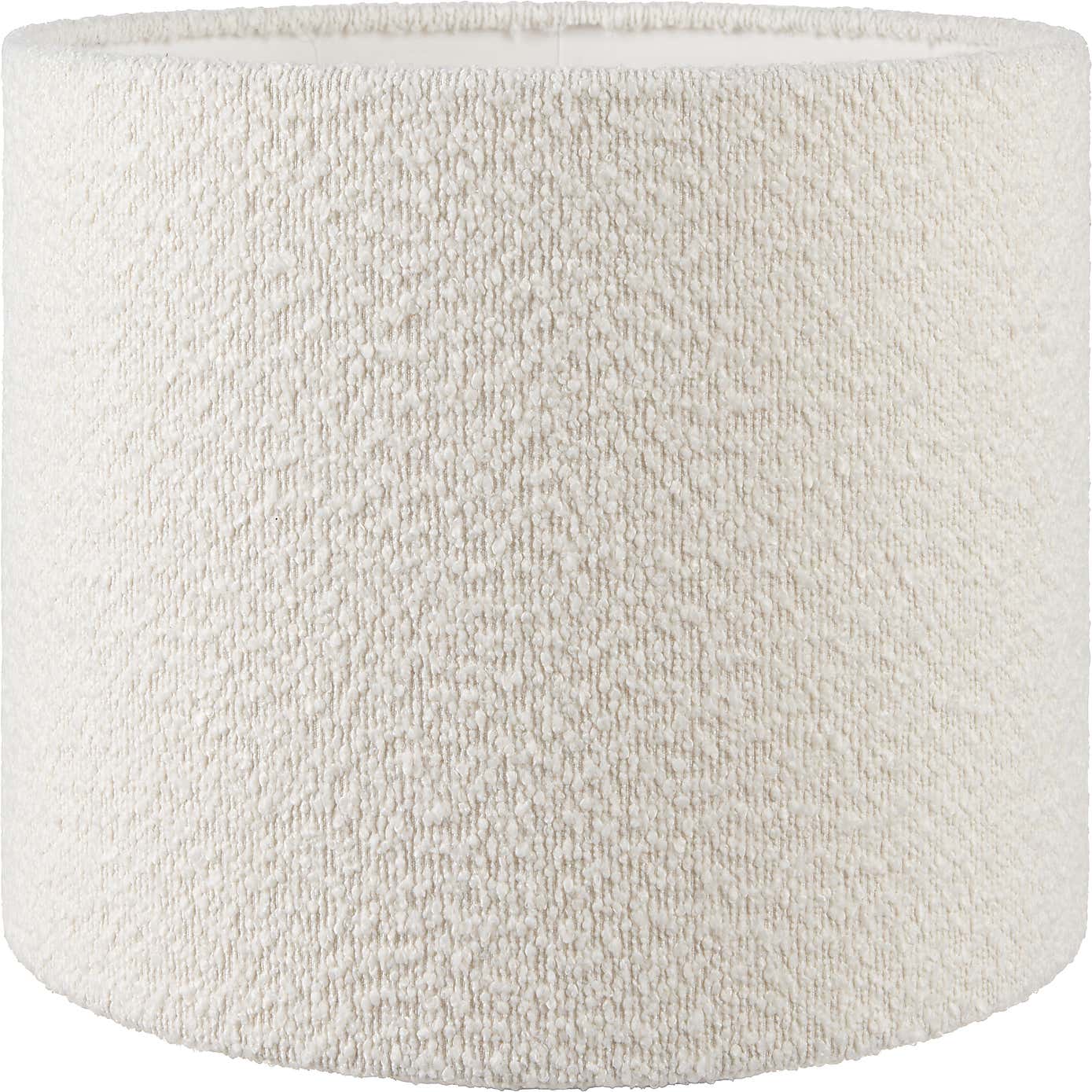 Rouen Boucle Cylinder Shade