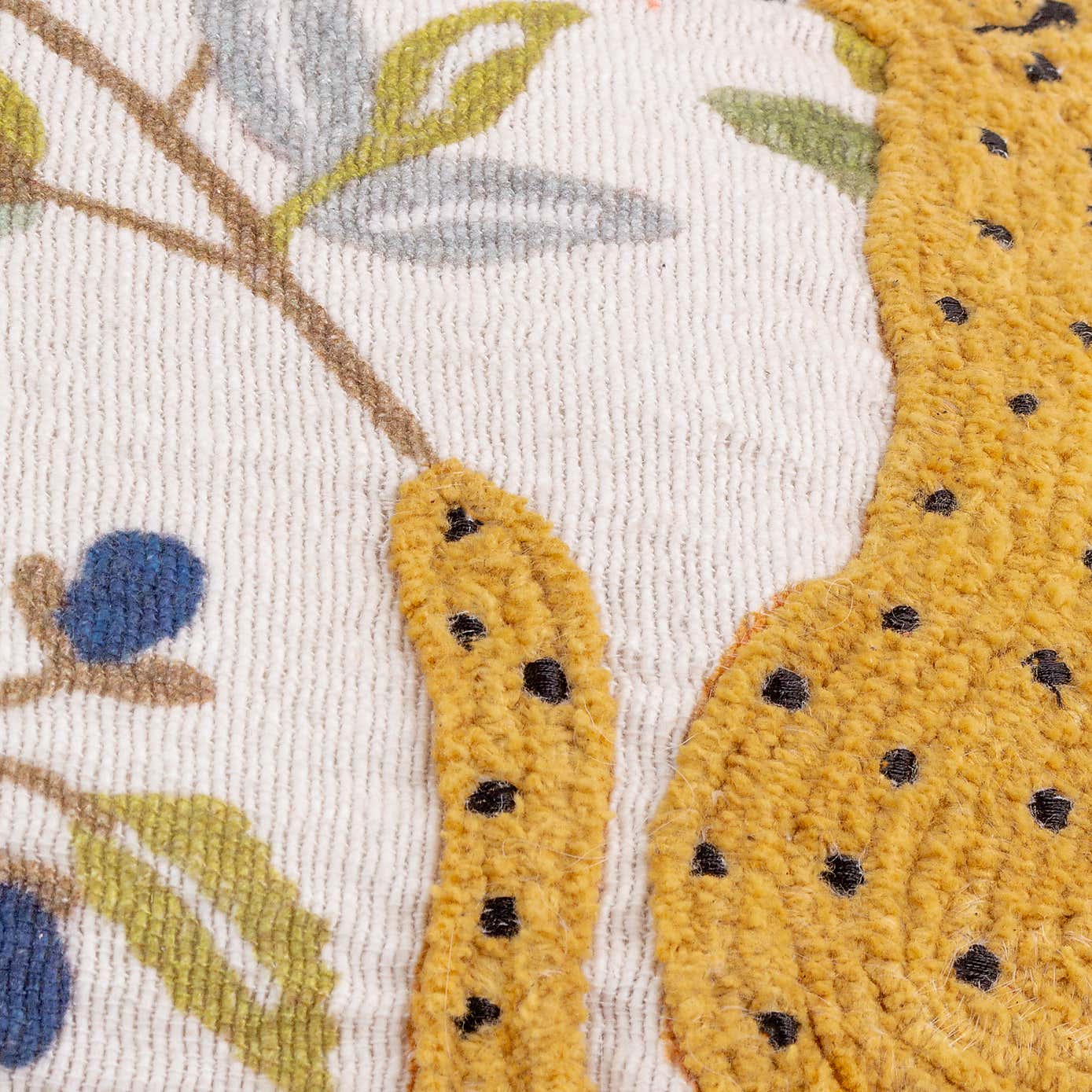 Wylder Mirrored Cheetah Cotton Rectangle Cushion