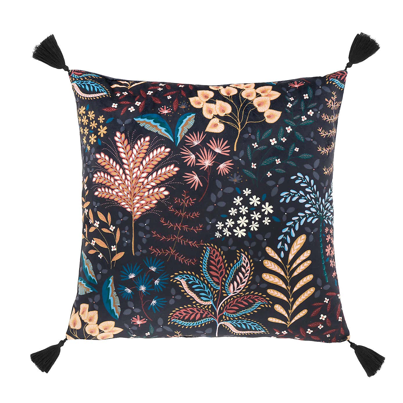 Catherine Lansfield Exotic Leaves Square Cushion