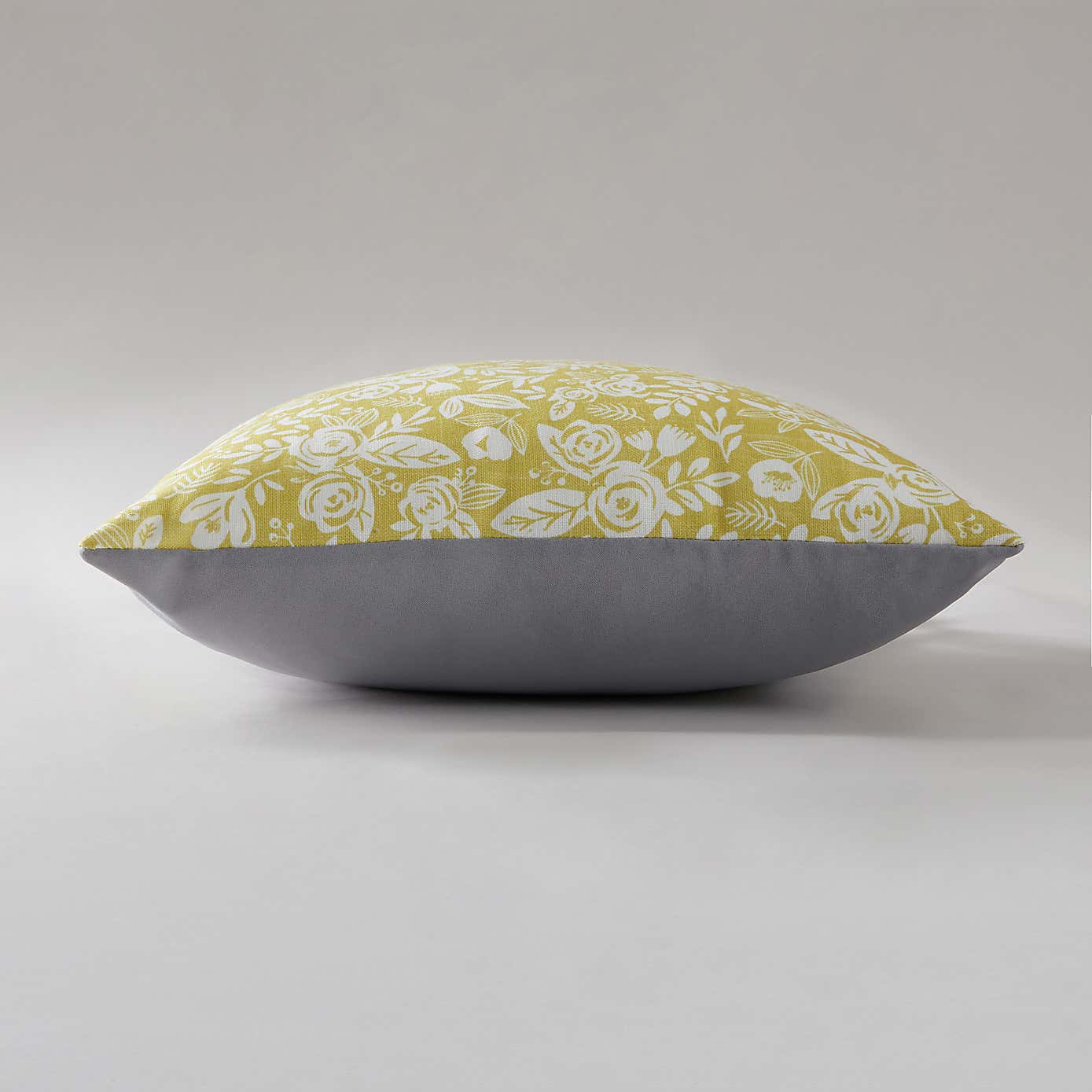 Blooms Ochre Repeat Cushion