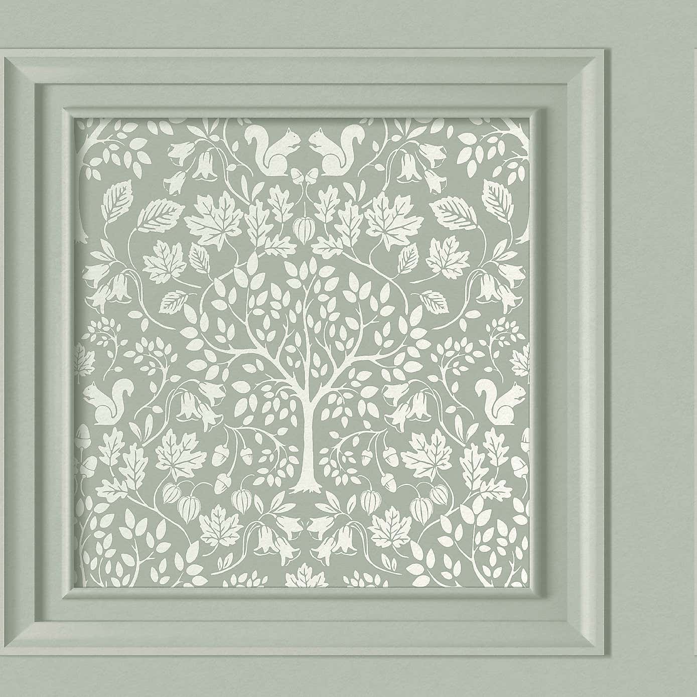 Woodland Square Panel Wallpaper