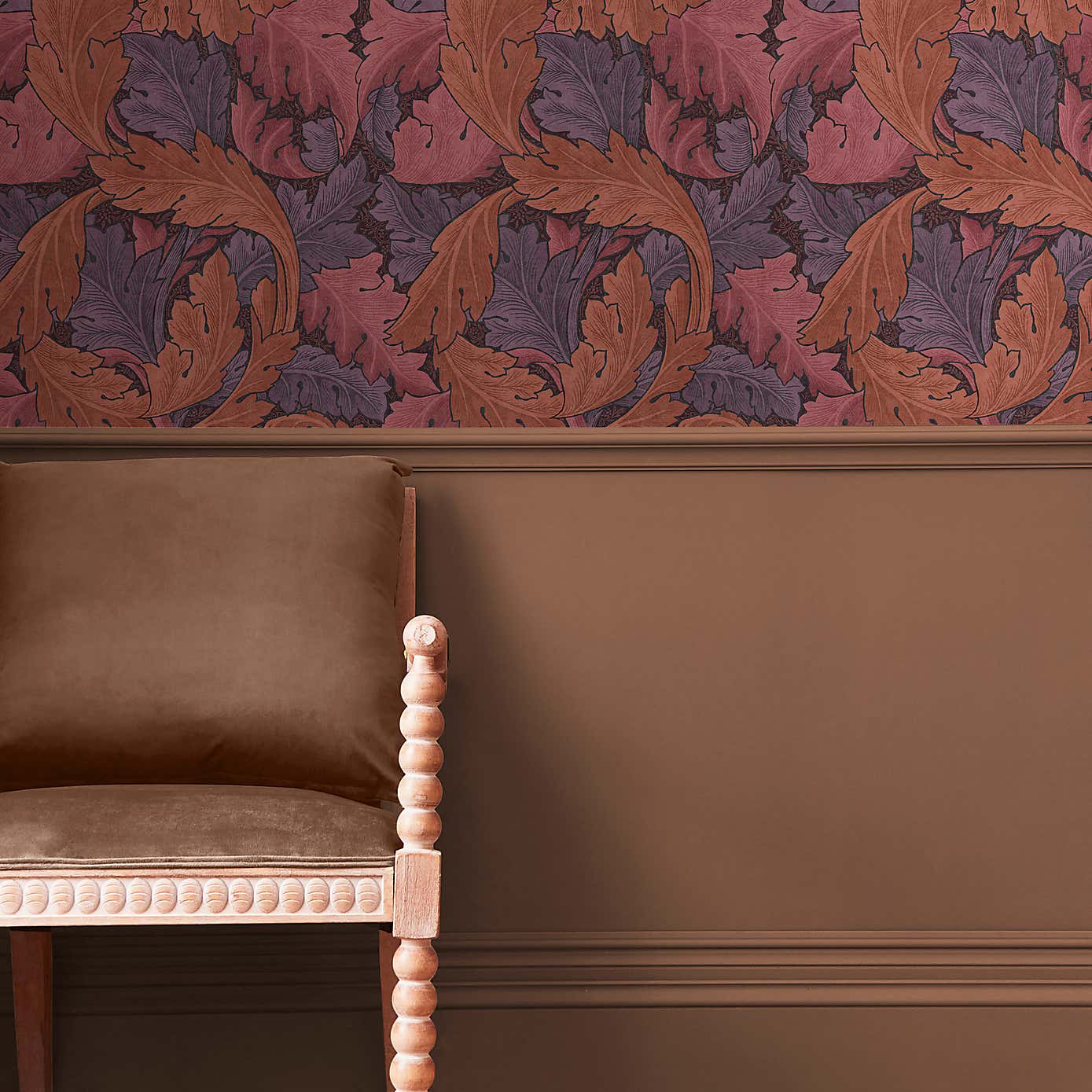 William Morris At Home Woodblock Eggshell Paint